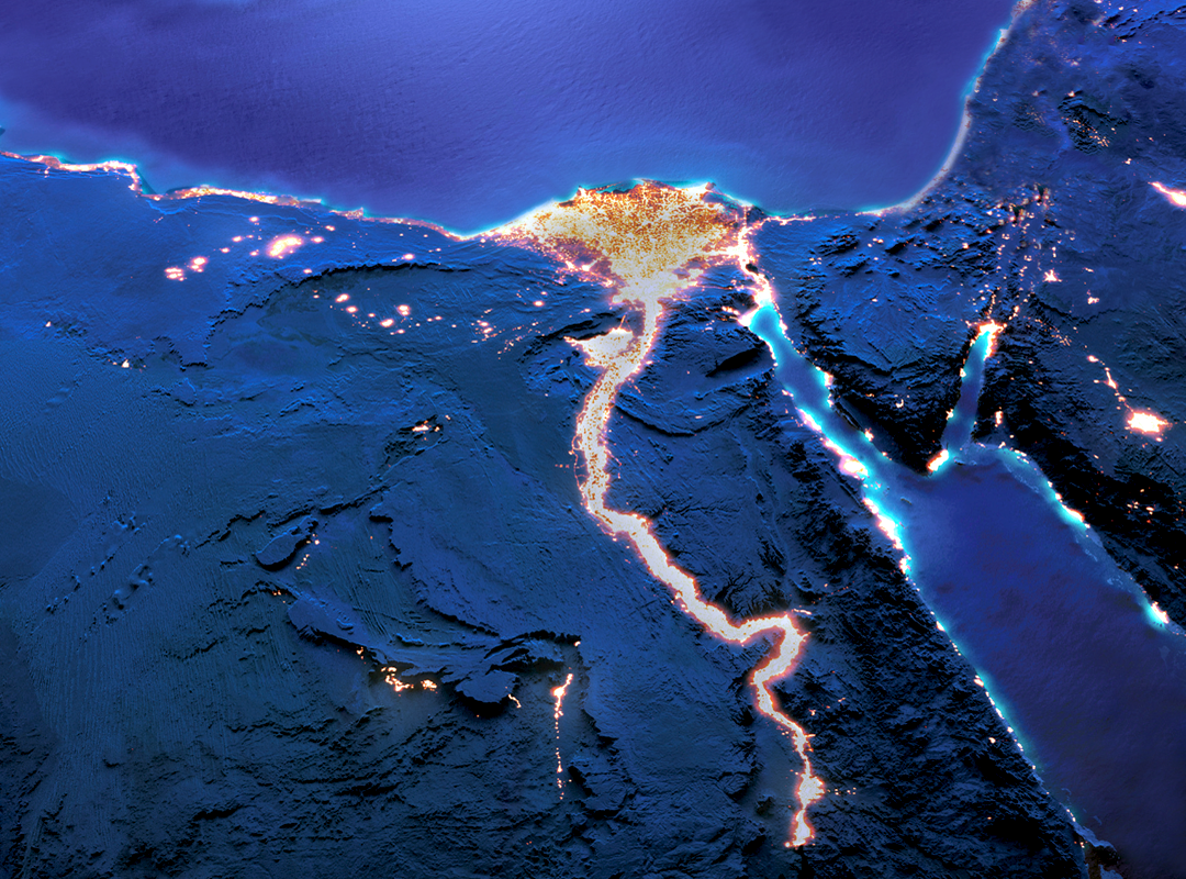 egypt map