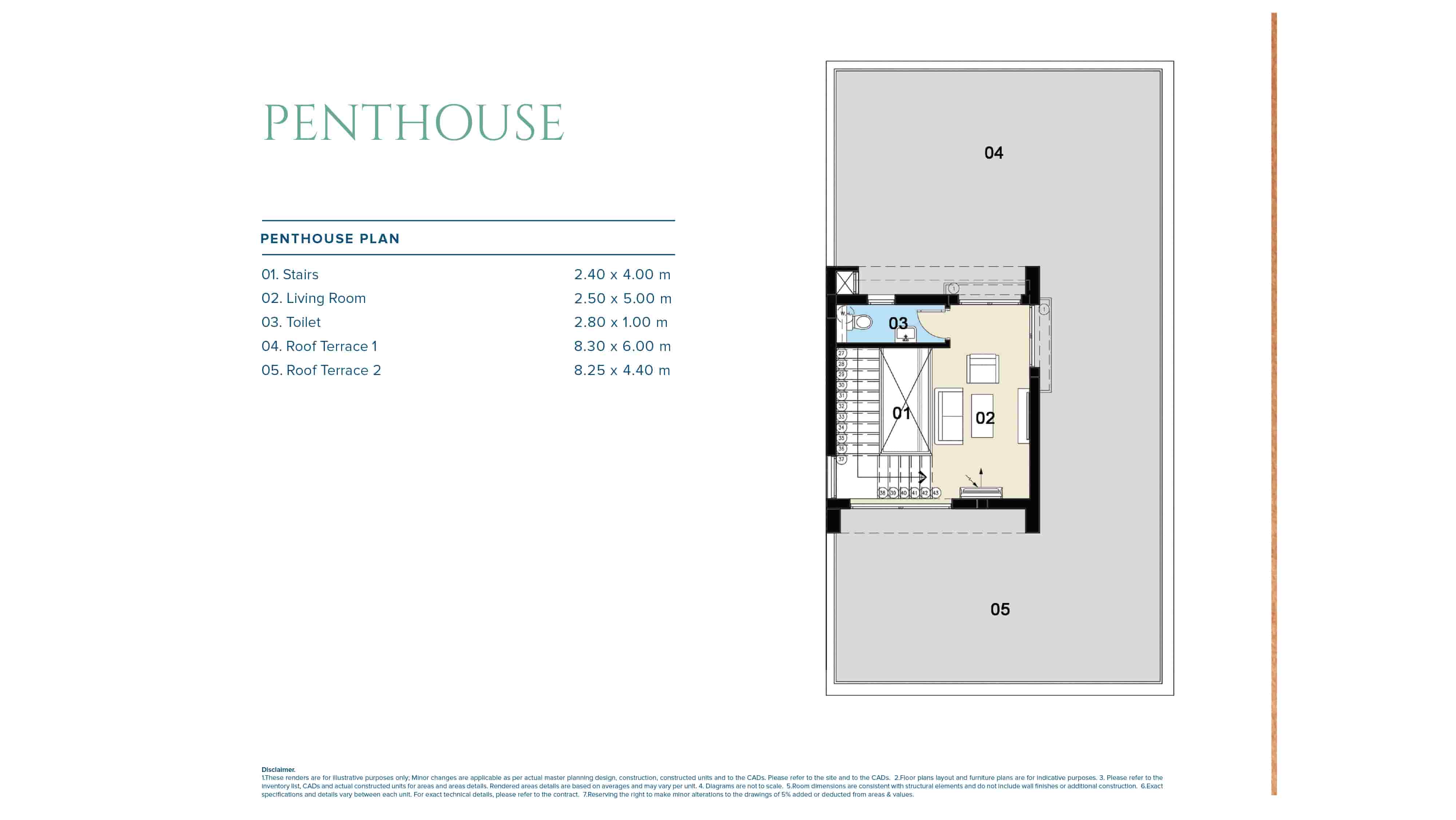 Mazarine Islandsfloor plan