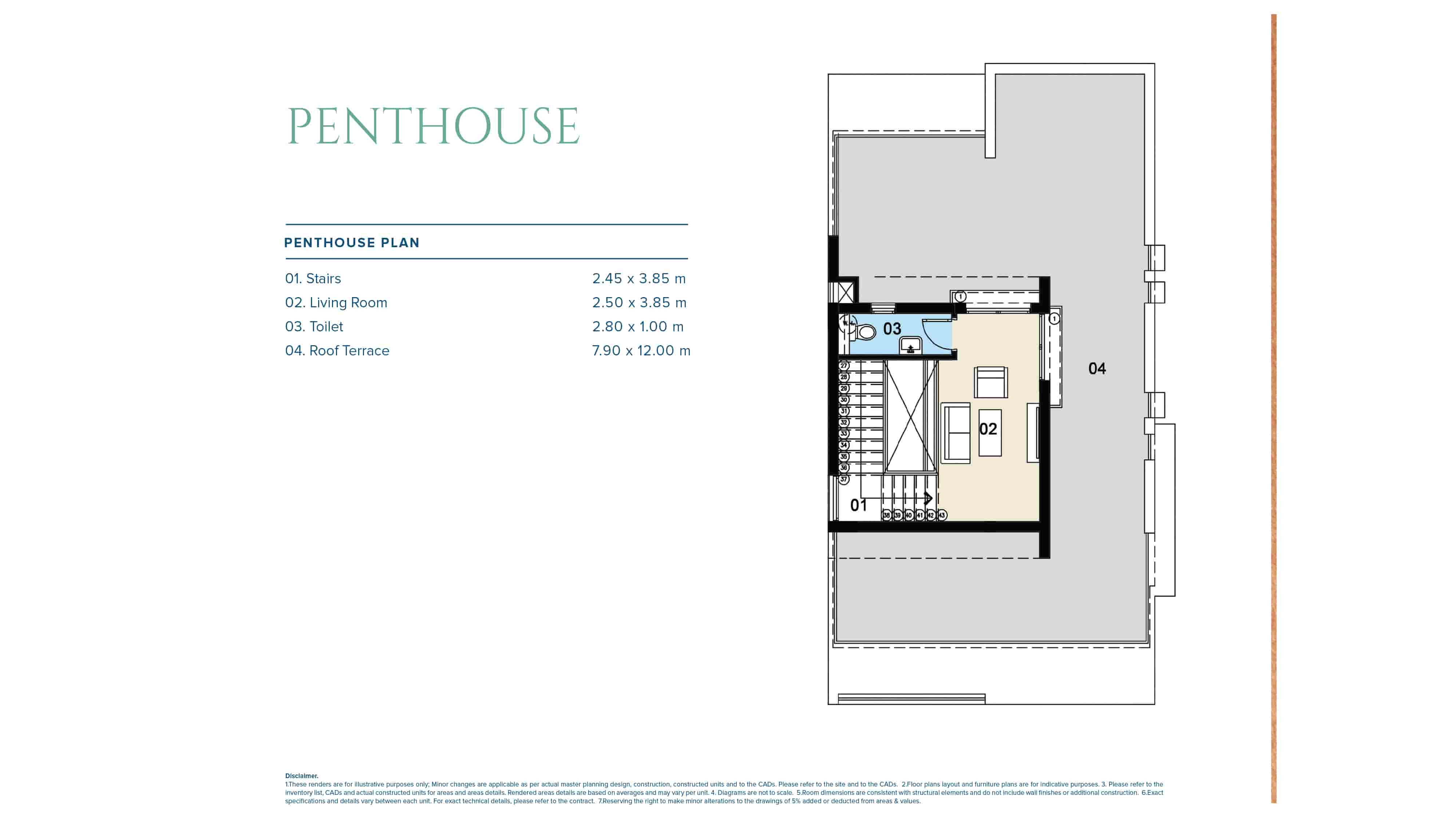 Mazarine Islandsfloor plan
