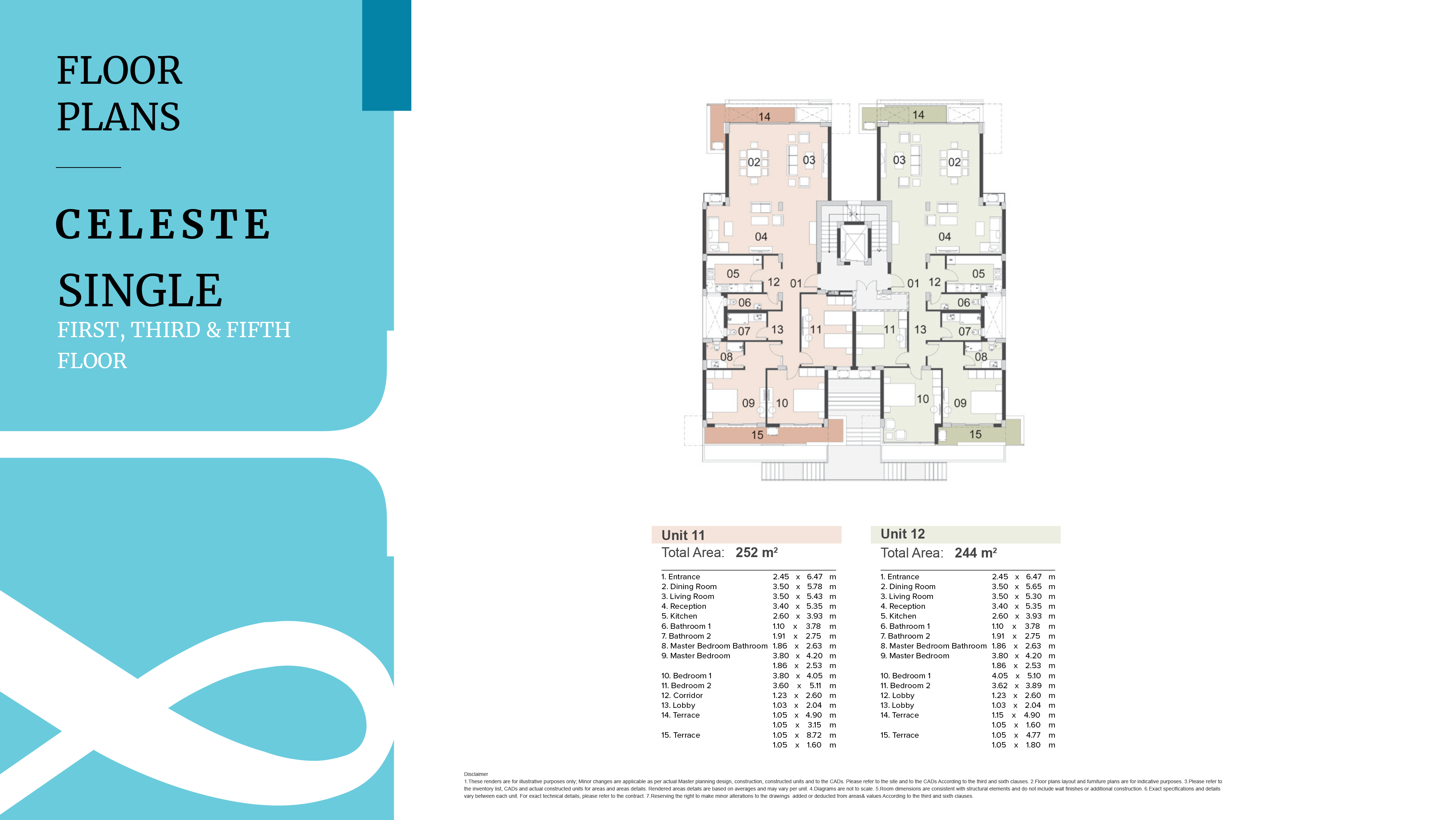 Mazarine Apartmentsfloor plan