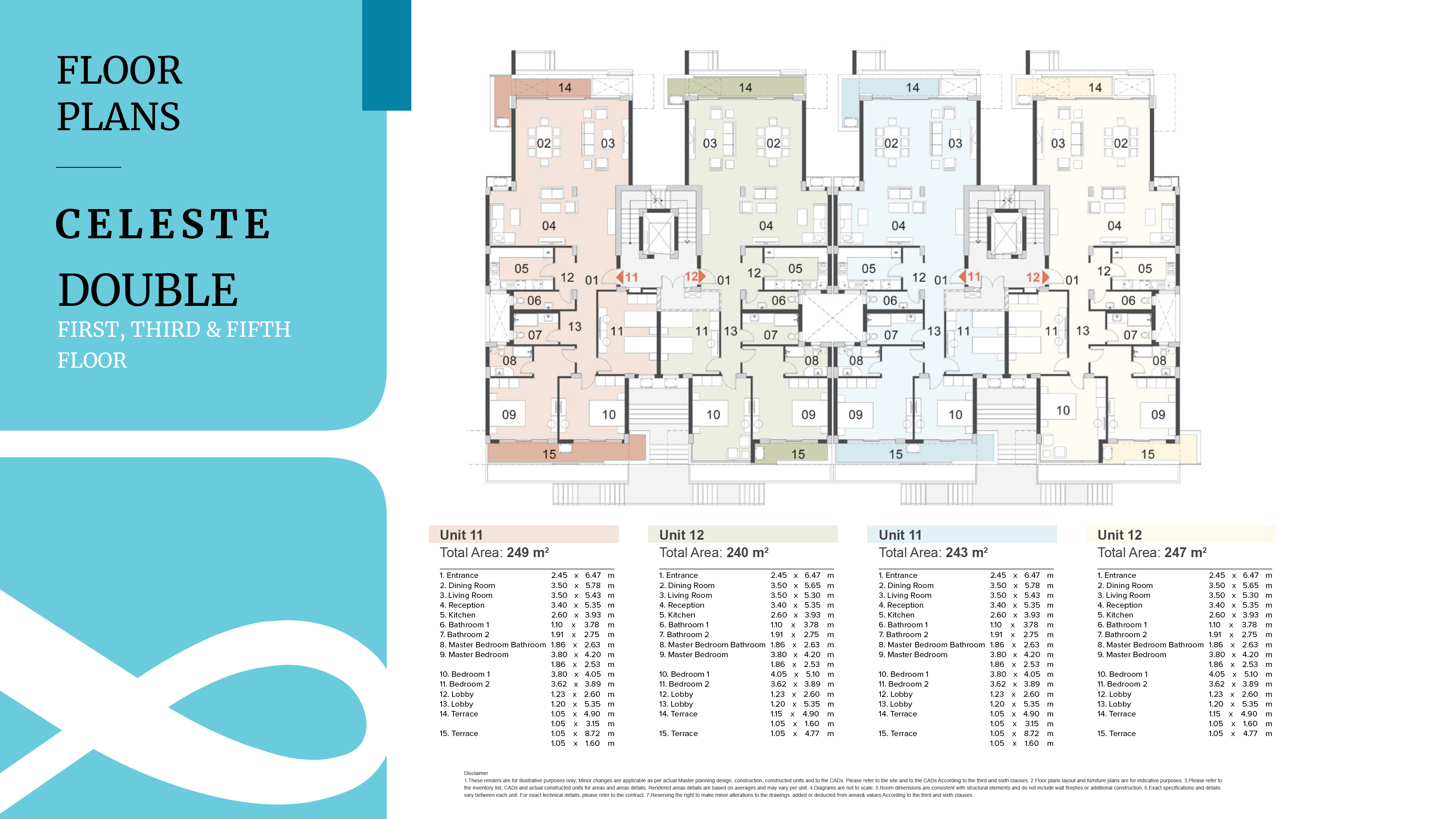 Mazarine Apartmentsfloor plan