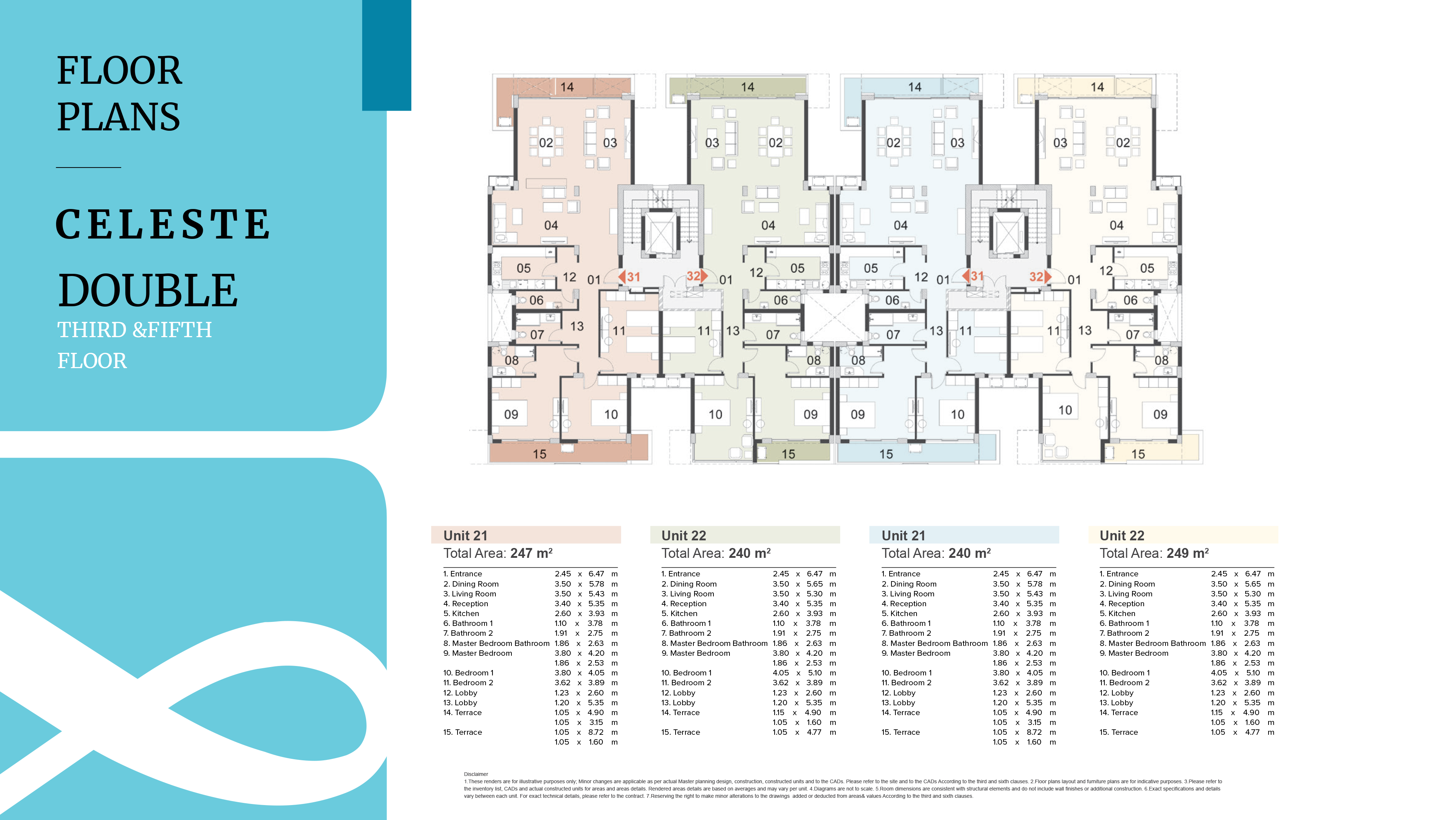 Mazarine Apartmentsfloor plan
