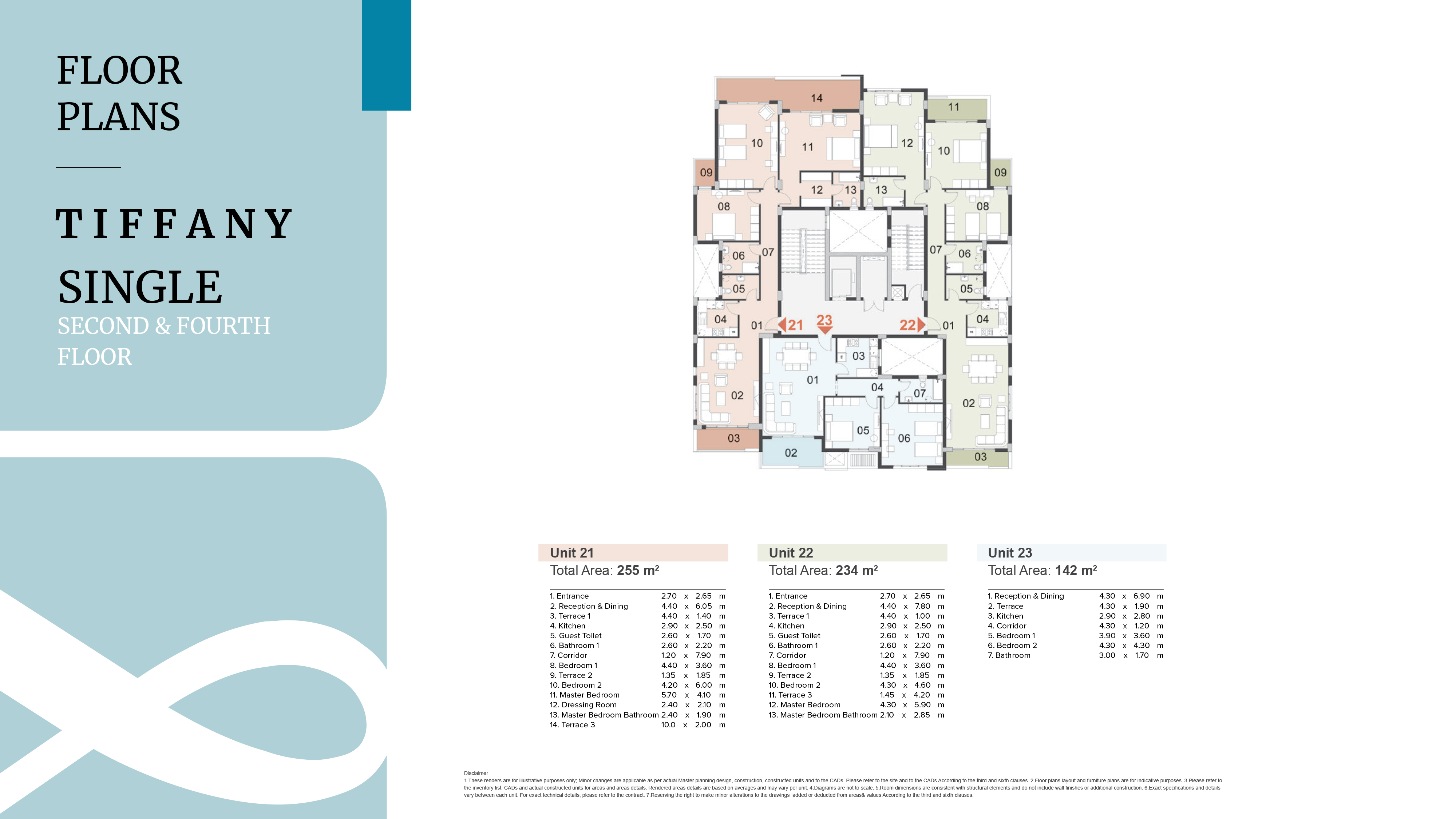 Mazarine Apartmentsfloor plan