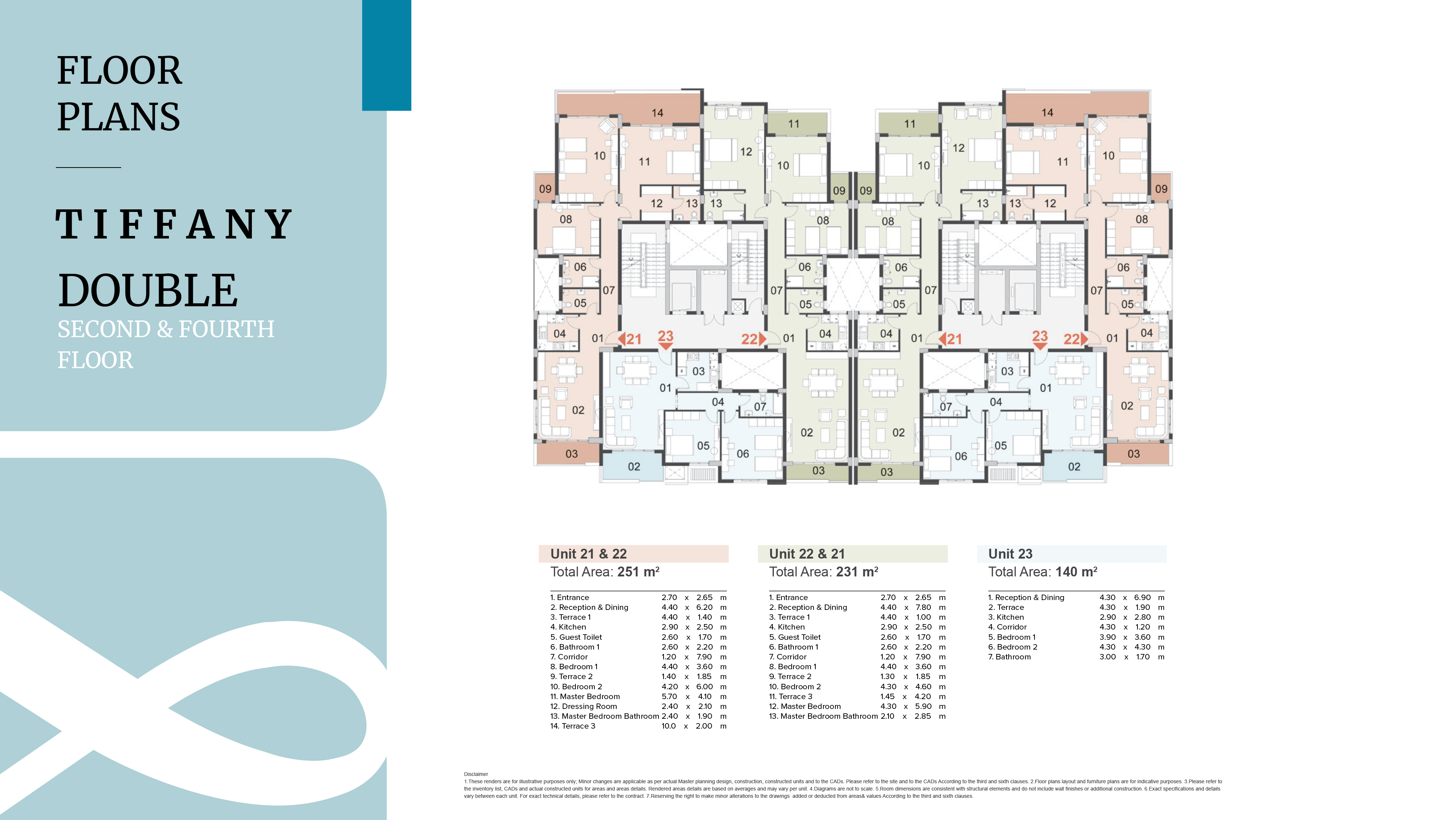 Mazarine Apartmentsfloor plan