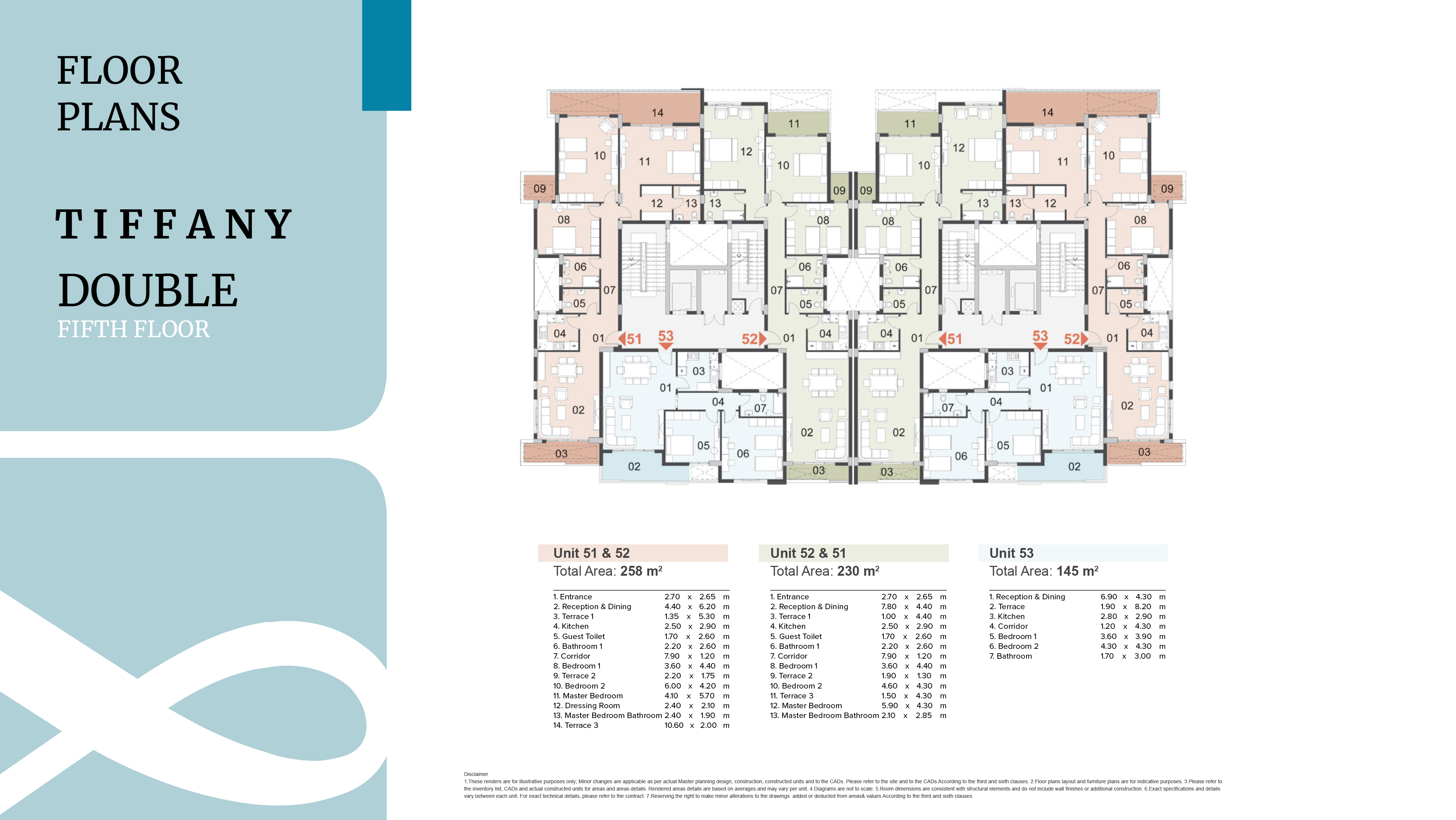 Mazarine Apartmentsfloor plan
