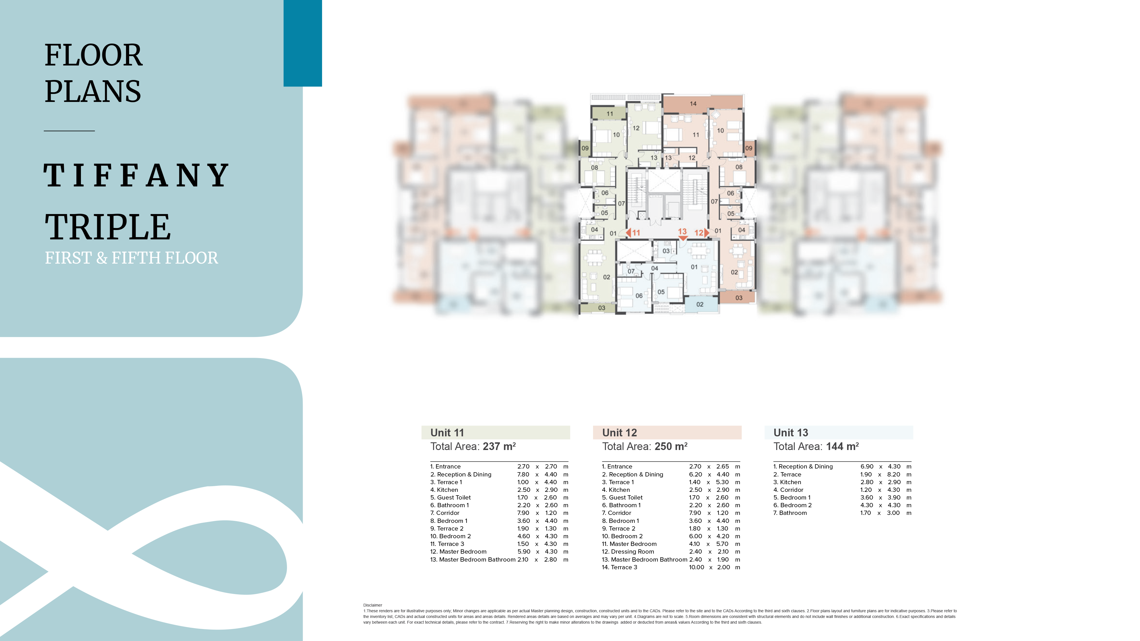 Mazarine Apartmentsfloor plan