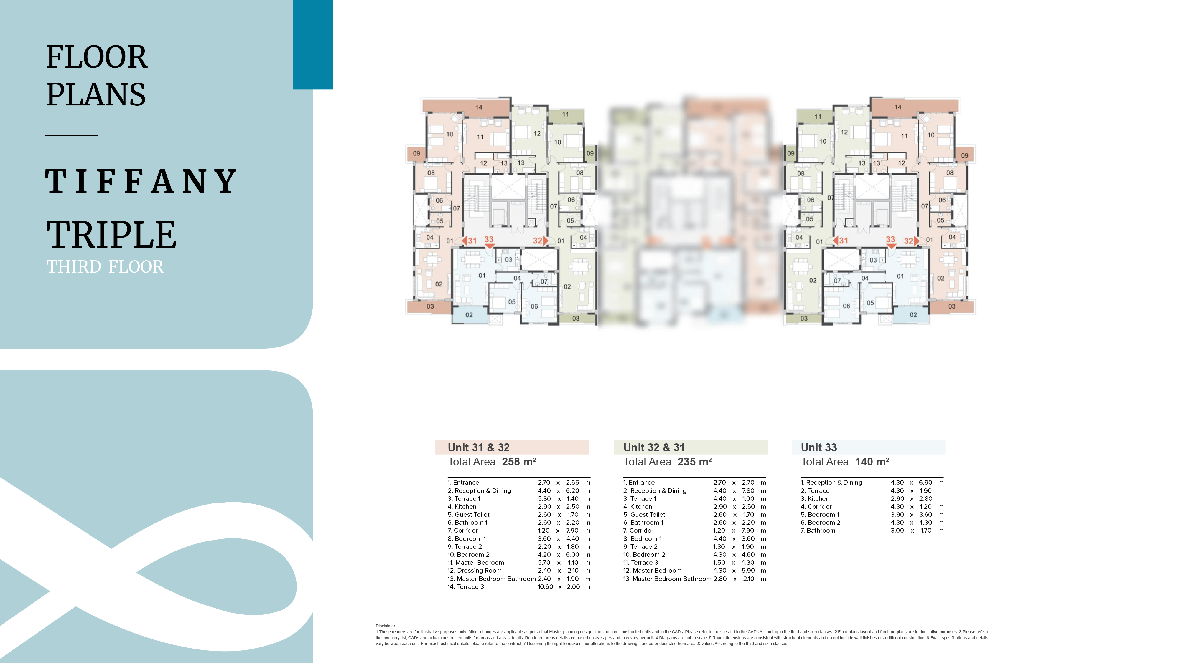 Mazarine Apartmentsfloor plan