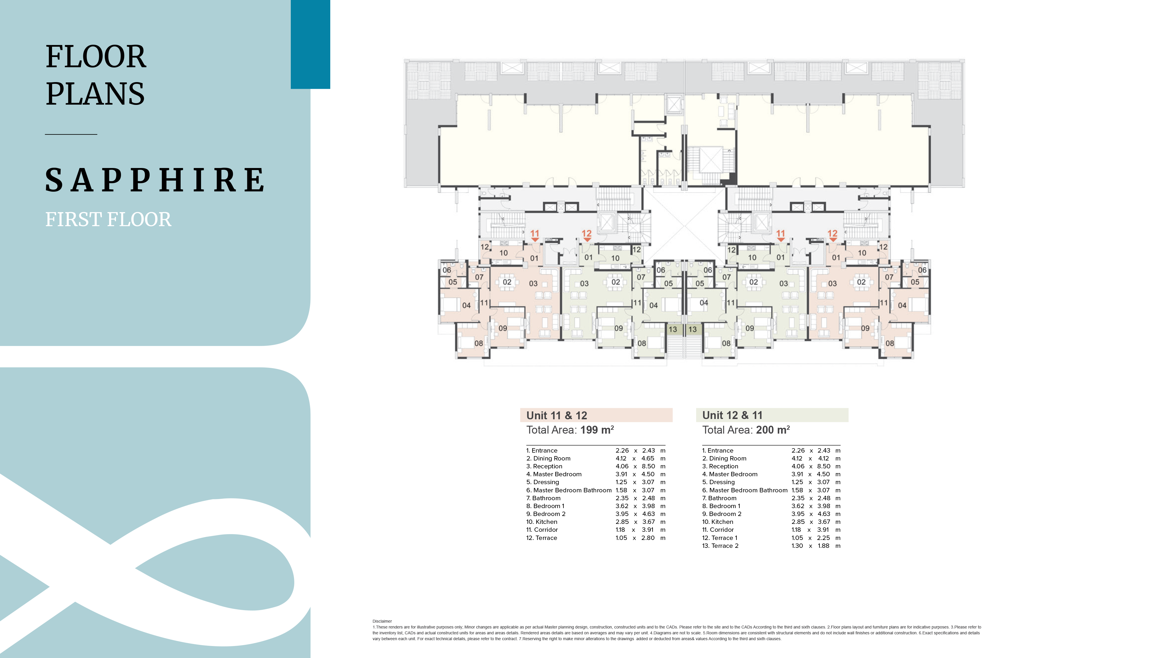 Mazarine Apartmentsfloor plan