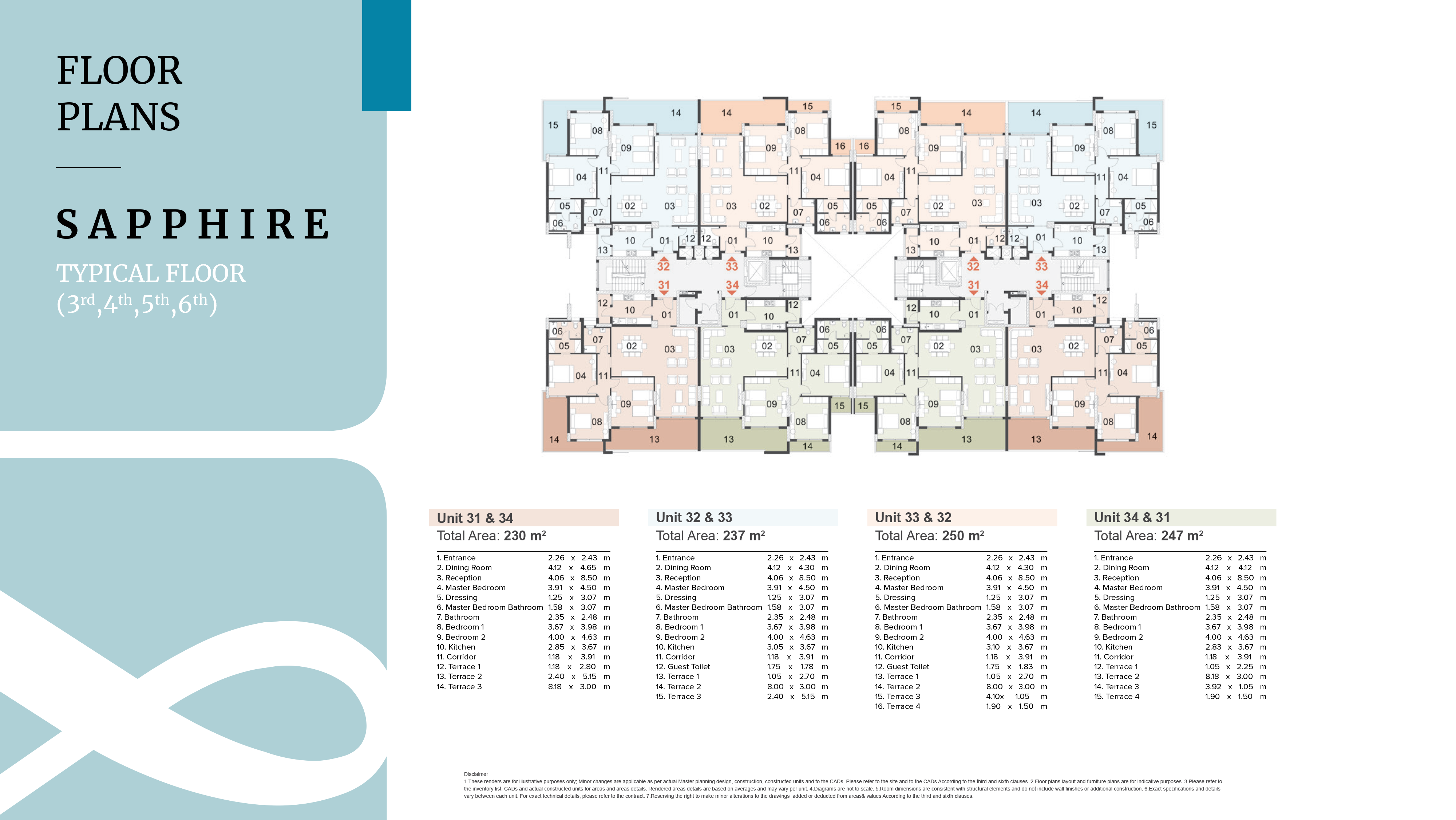 Mazarine Apartmentsfloor plan