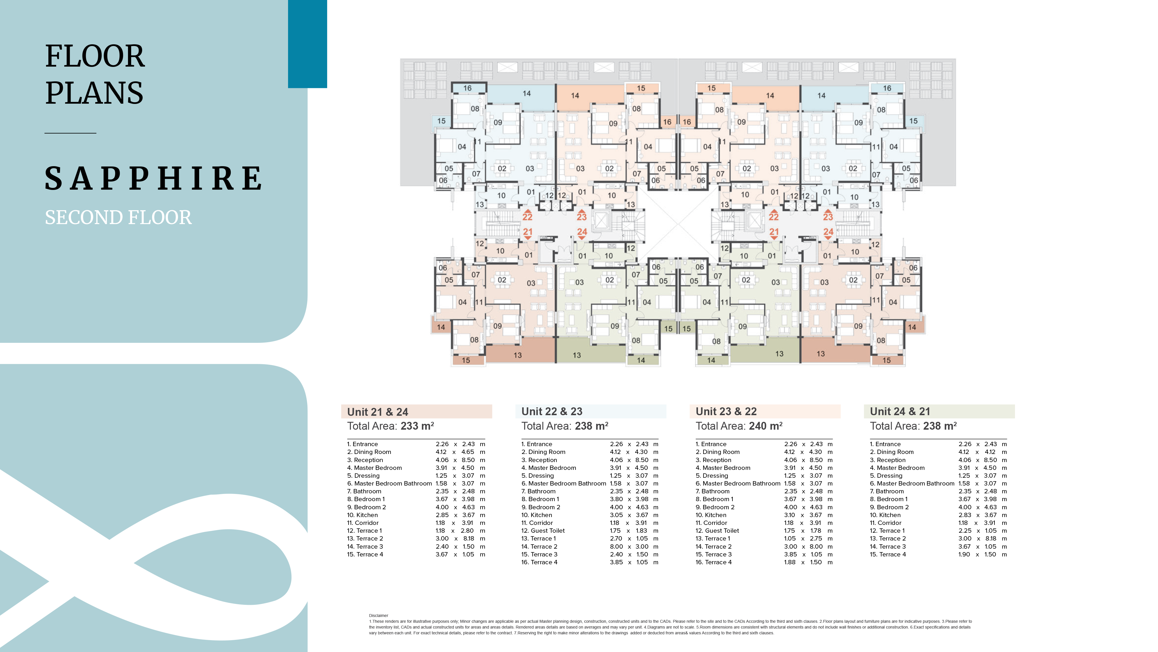 Mazarine Apartmentsfloor plan