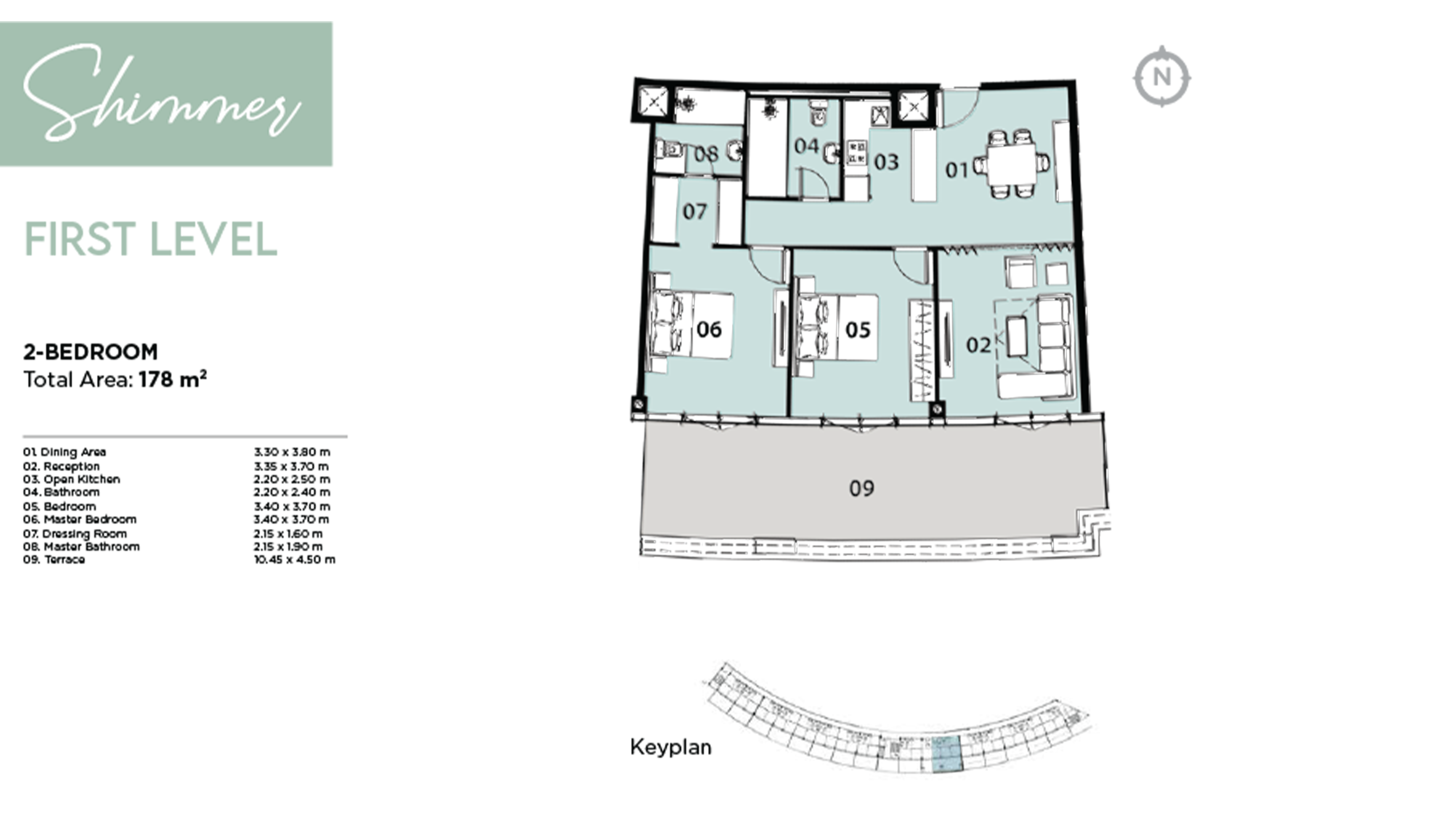 North Edge Cabanasfloor plan