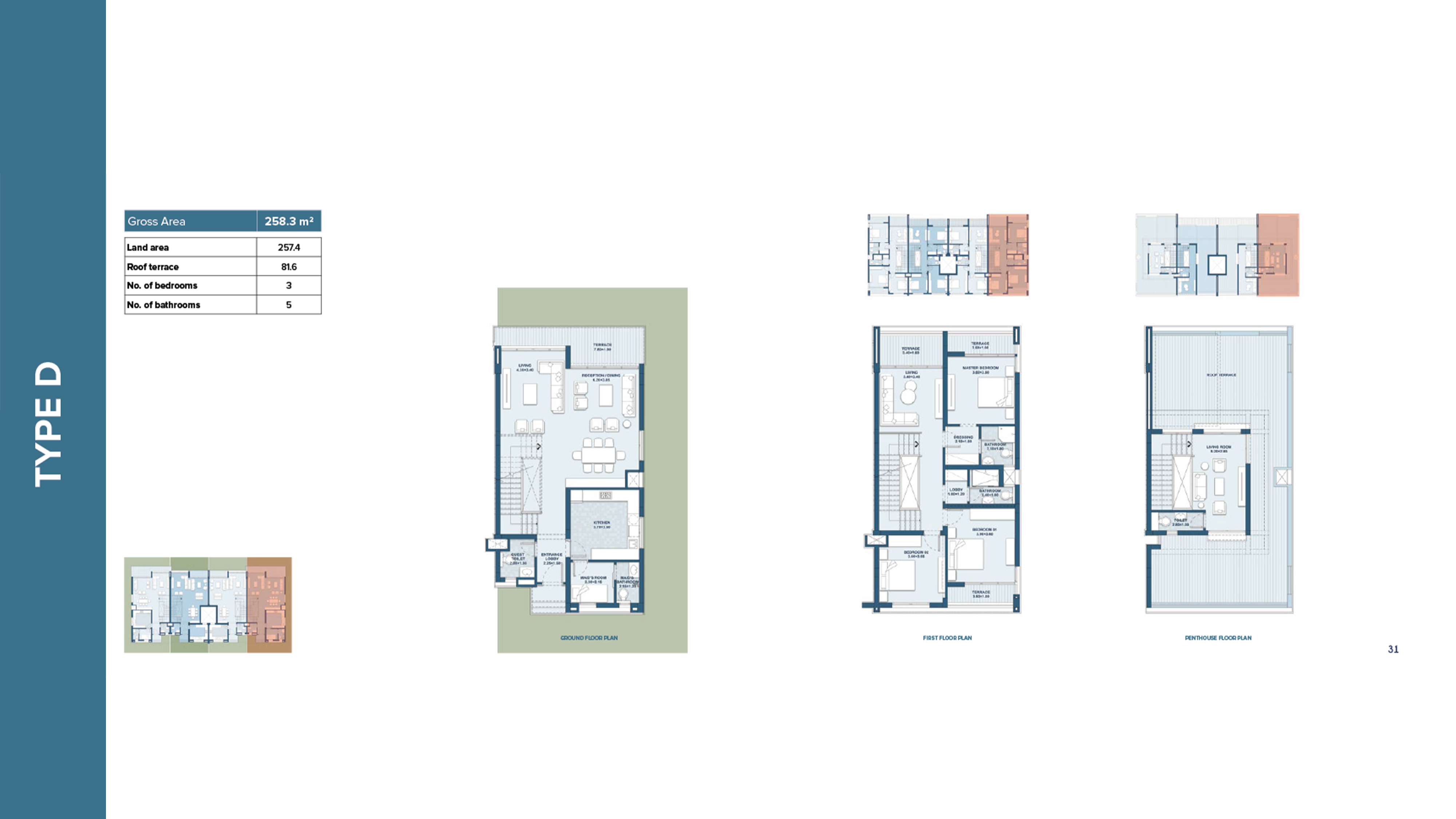 Mazarine Townhousesfloor plan