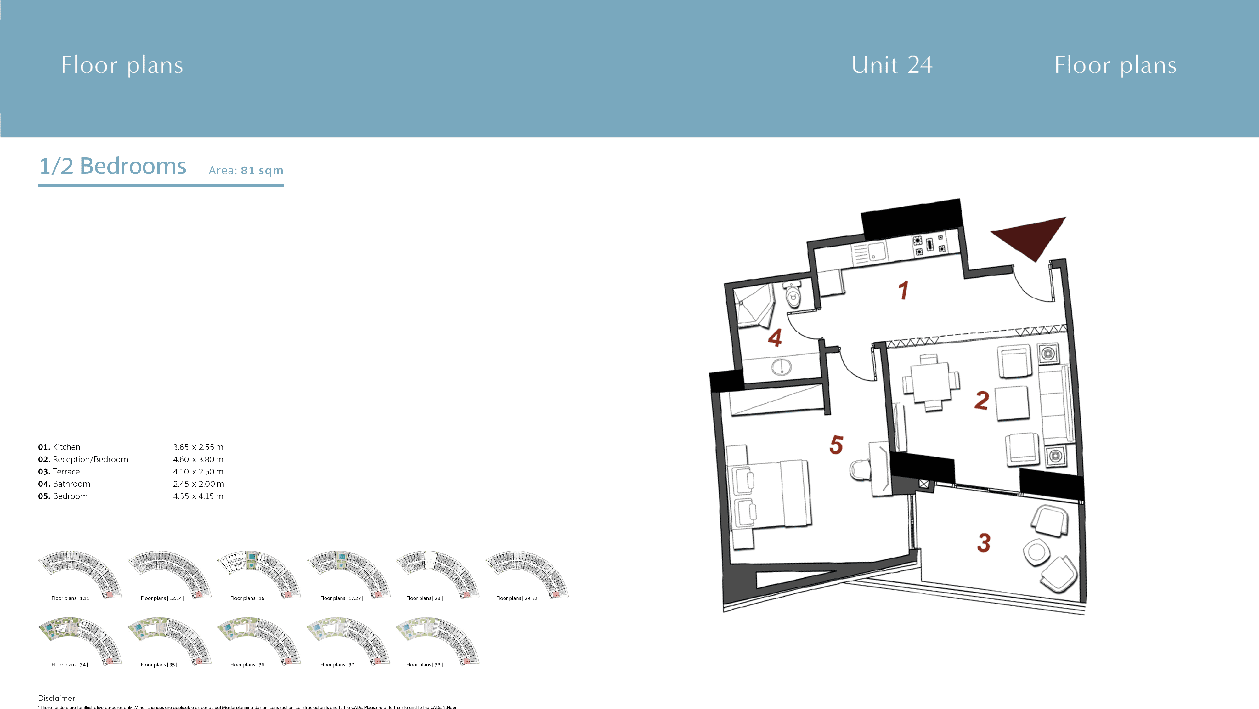 The Gate Towersfloor plan