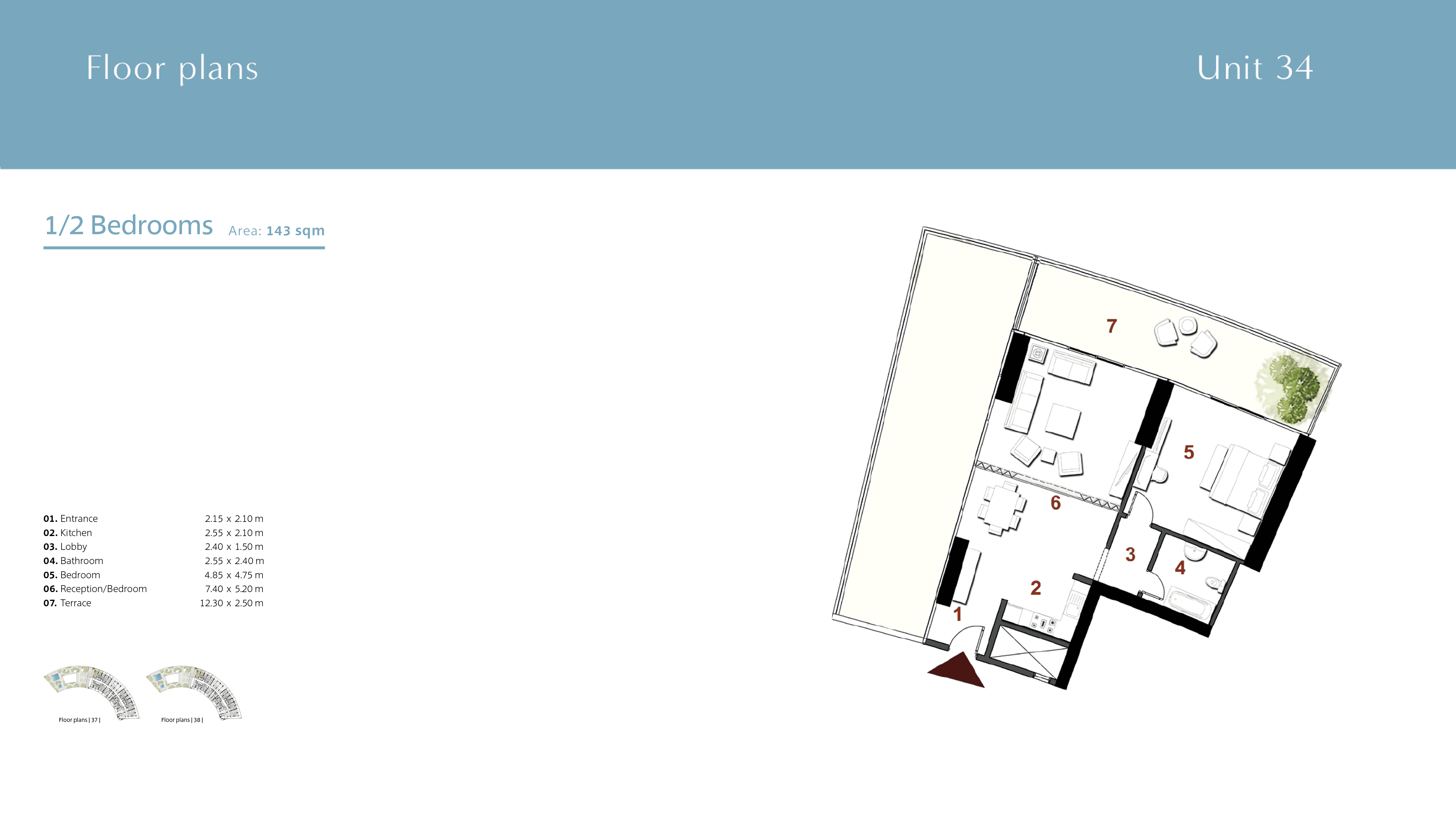 The Gate Towersfloor plan