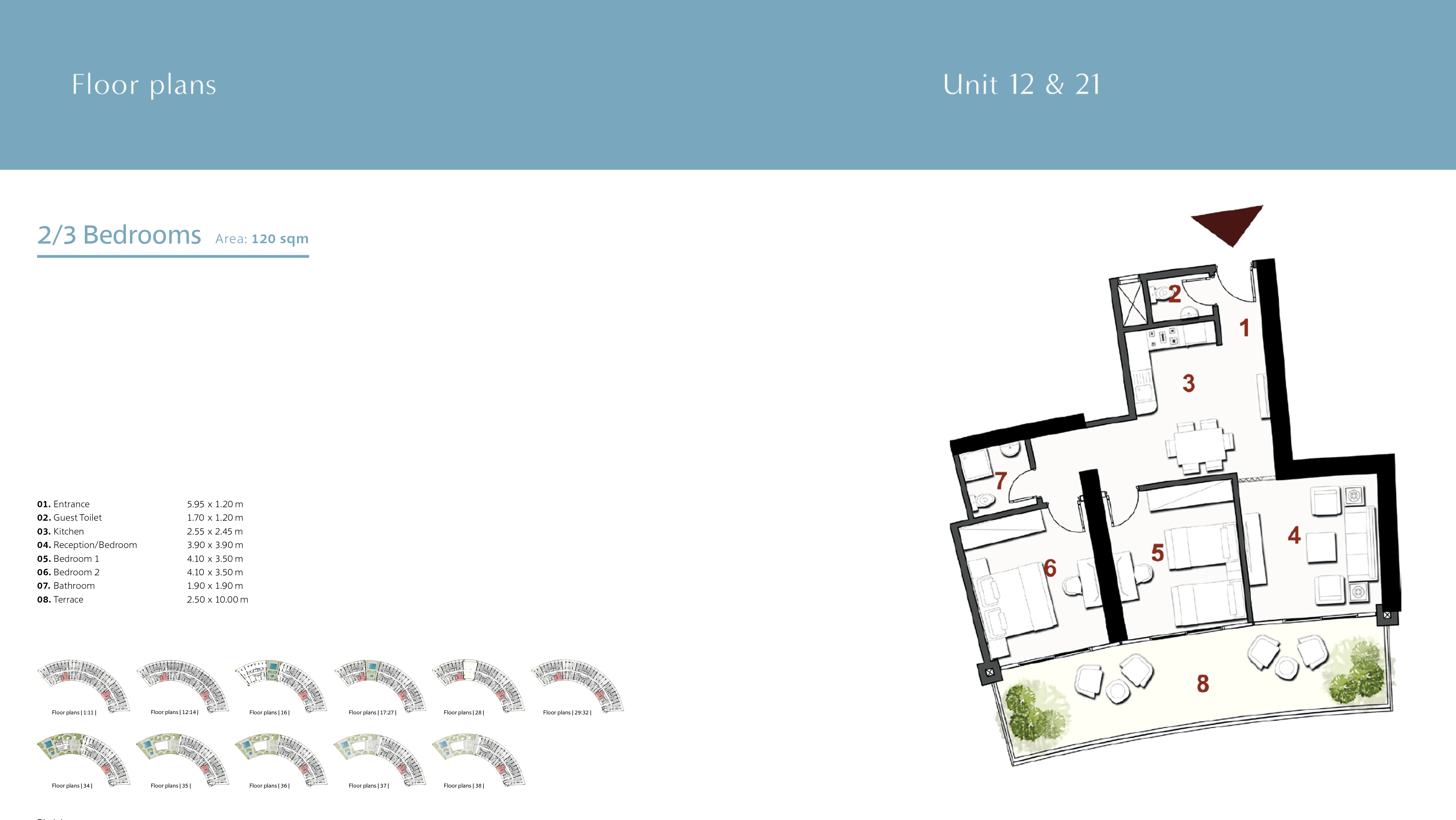 The Gate Towersfloor plan