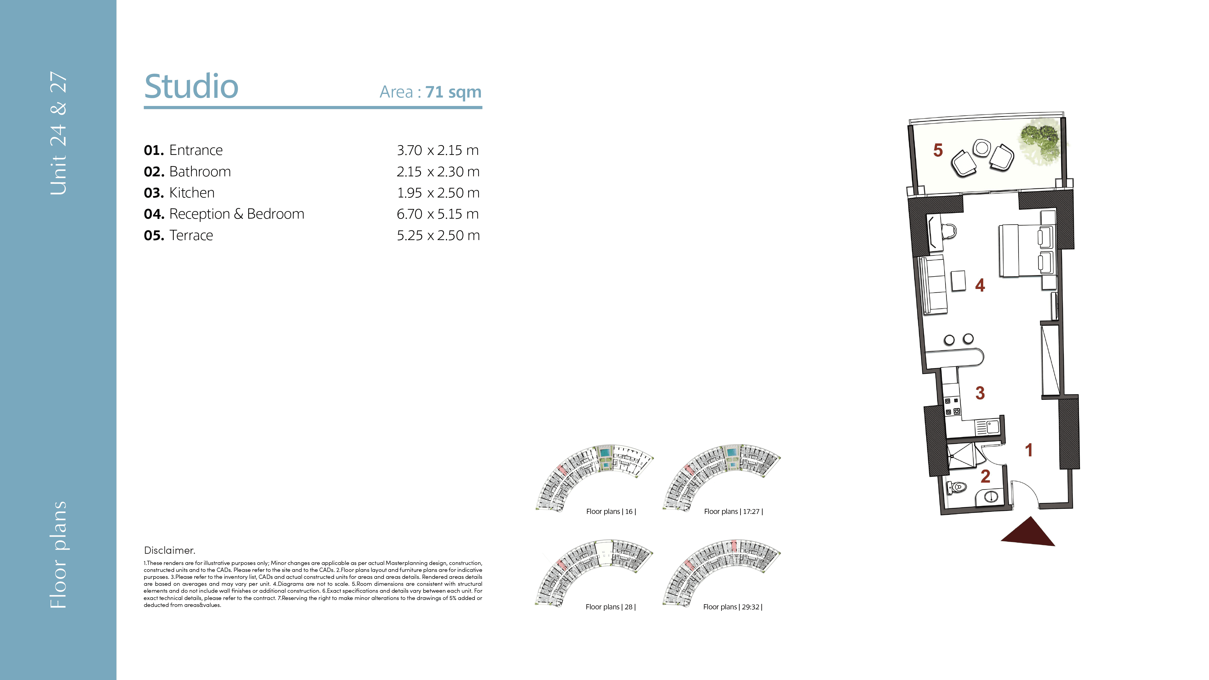 The Gate Towersfloor plan