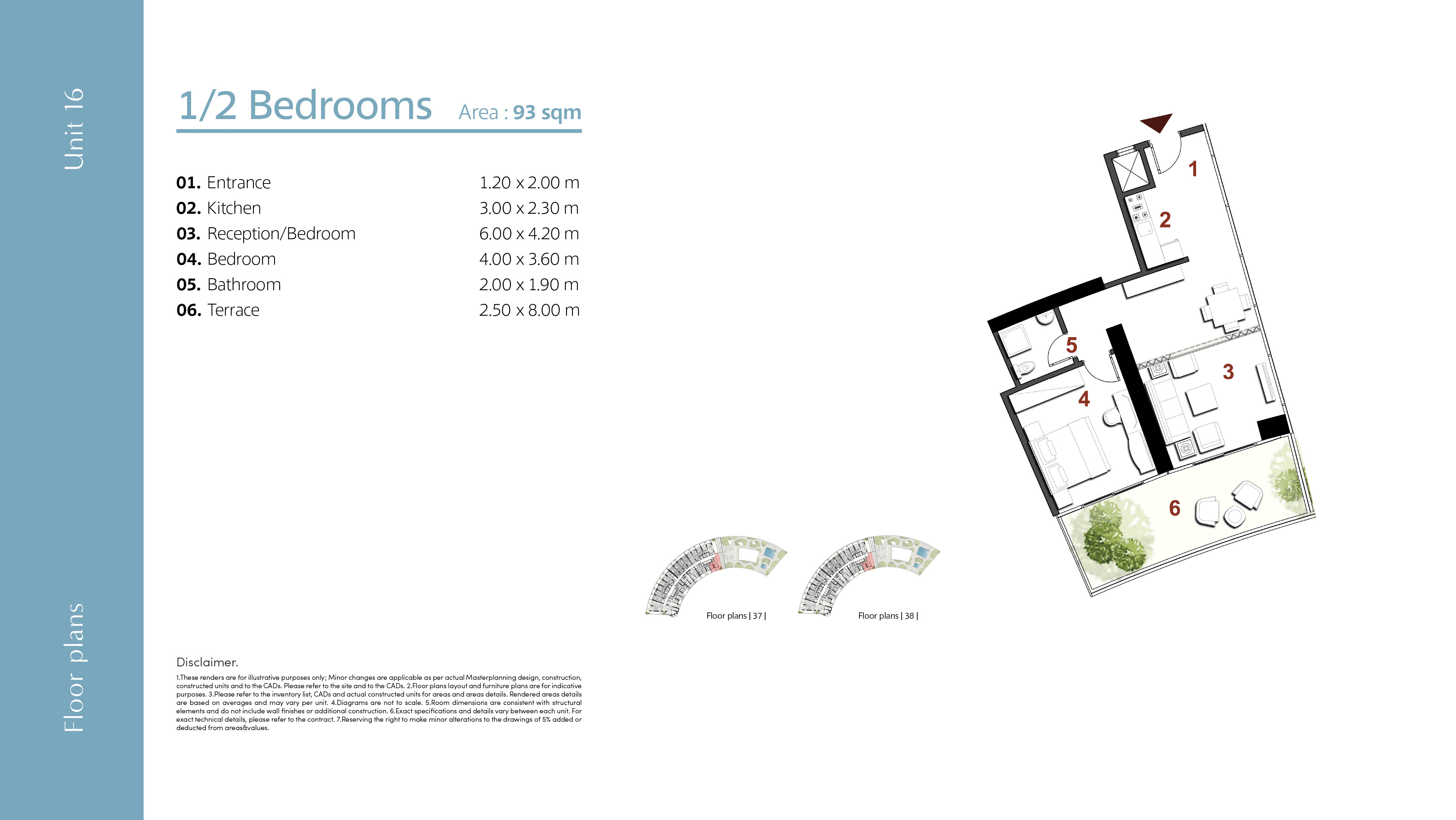 The Gate Towersfloor plan