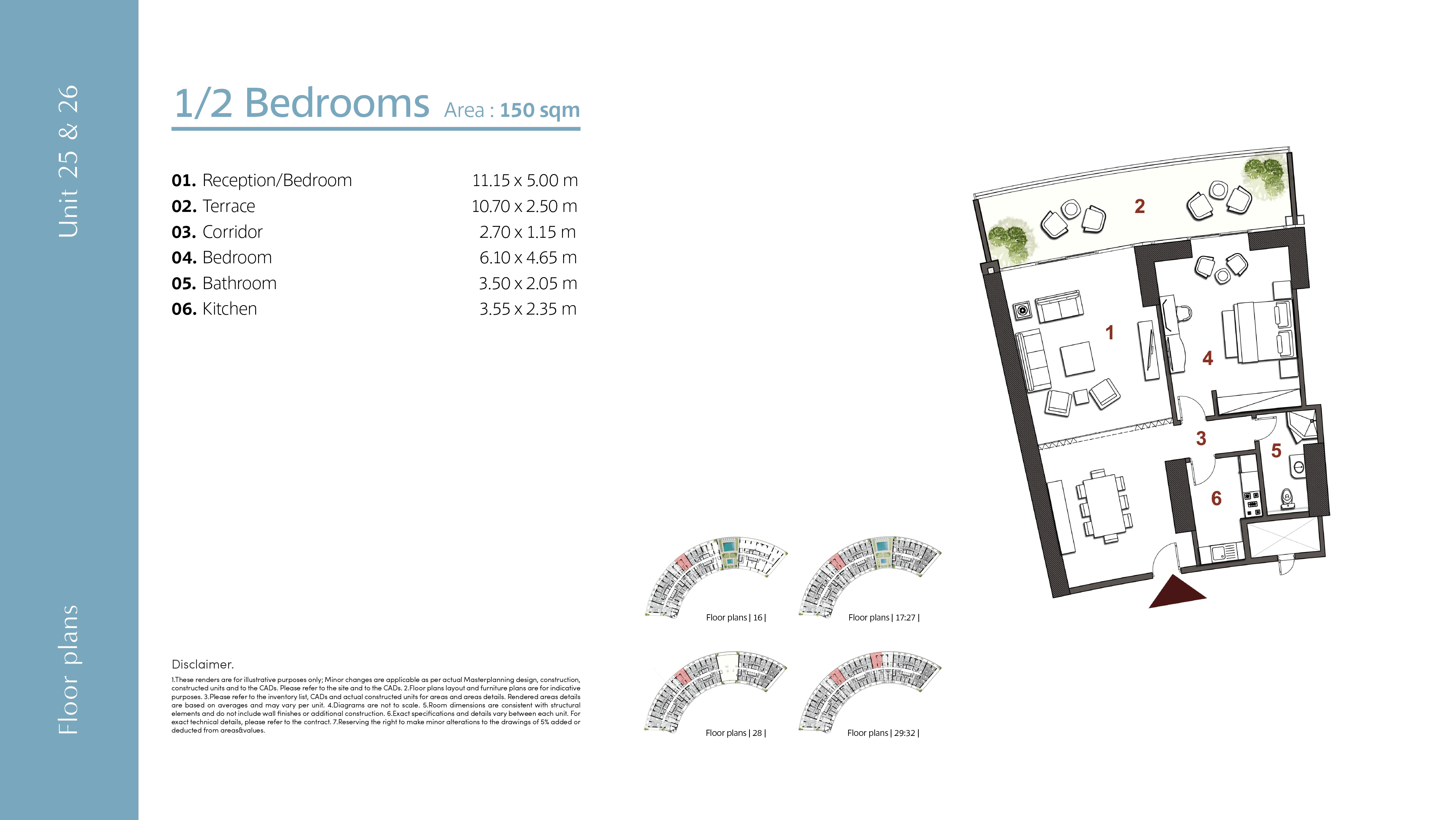 The Gate Towersfloor plan