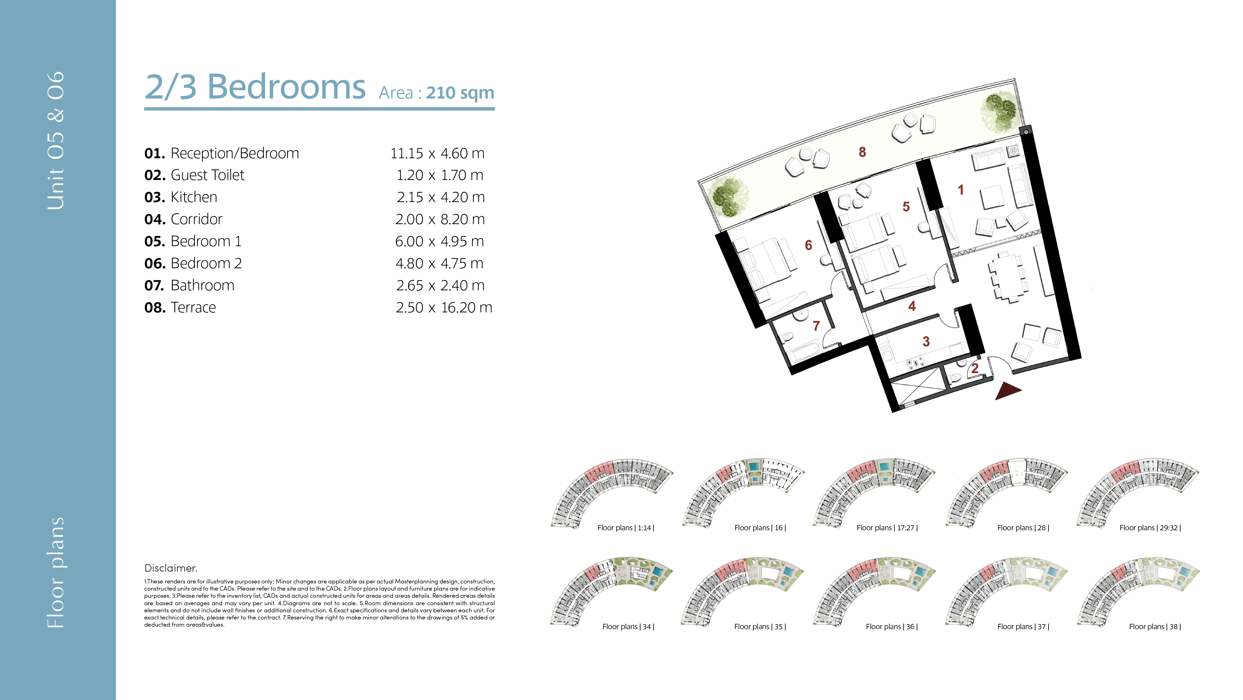 The Gate Towersfloor plan