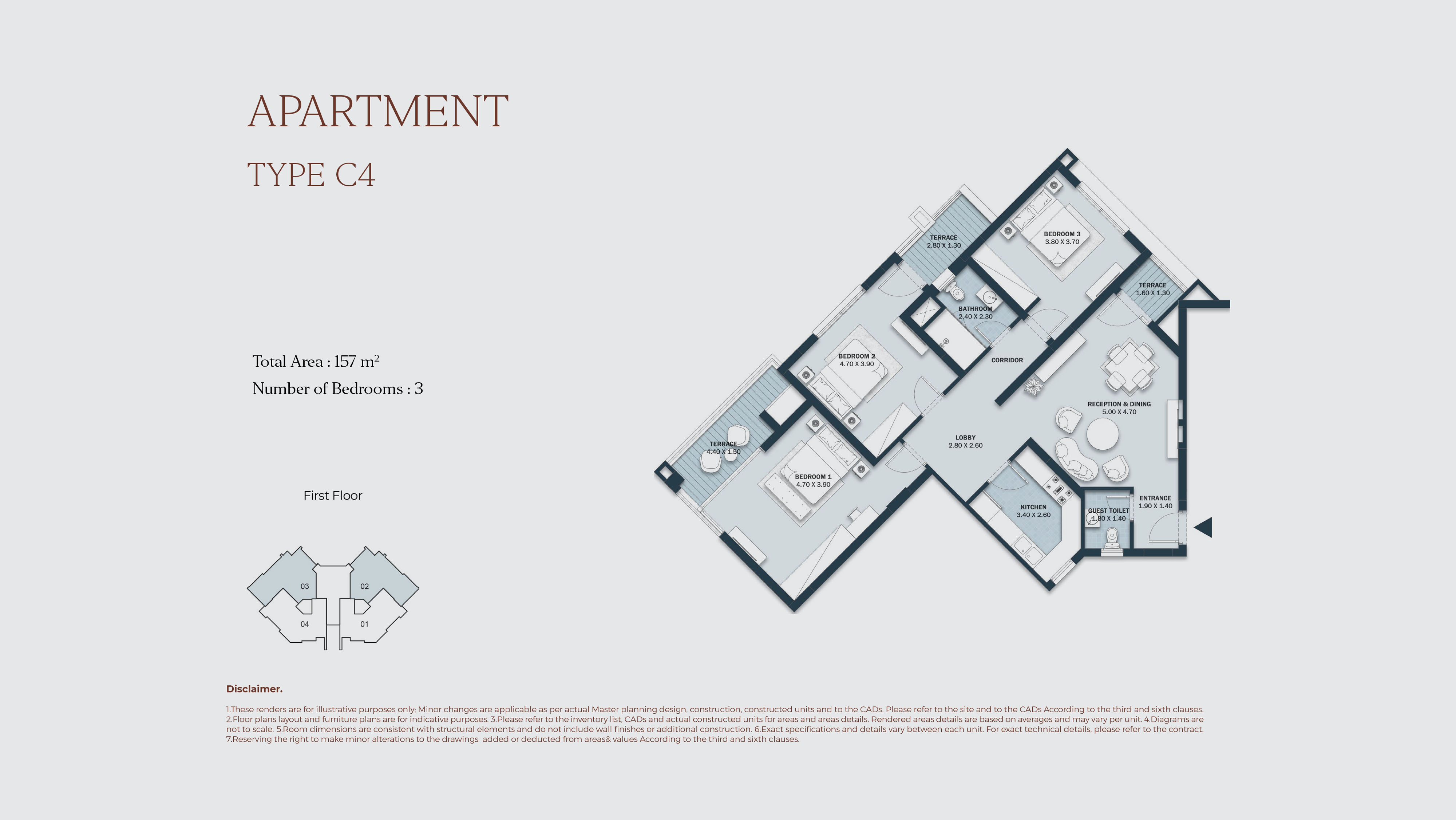 AlMaqsad Parkfloor plan