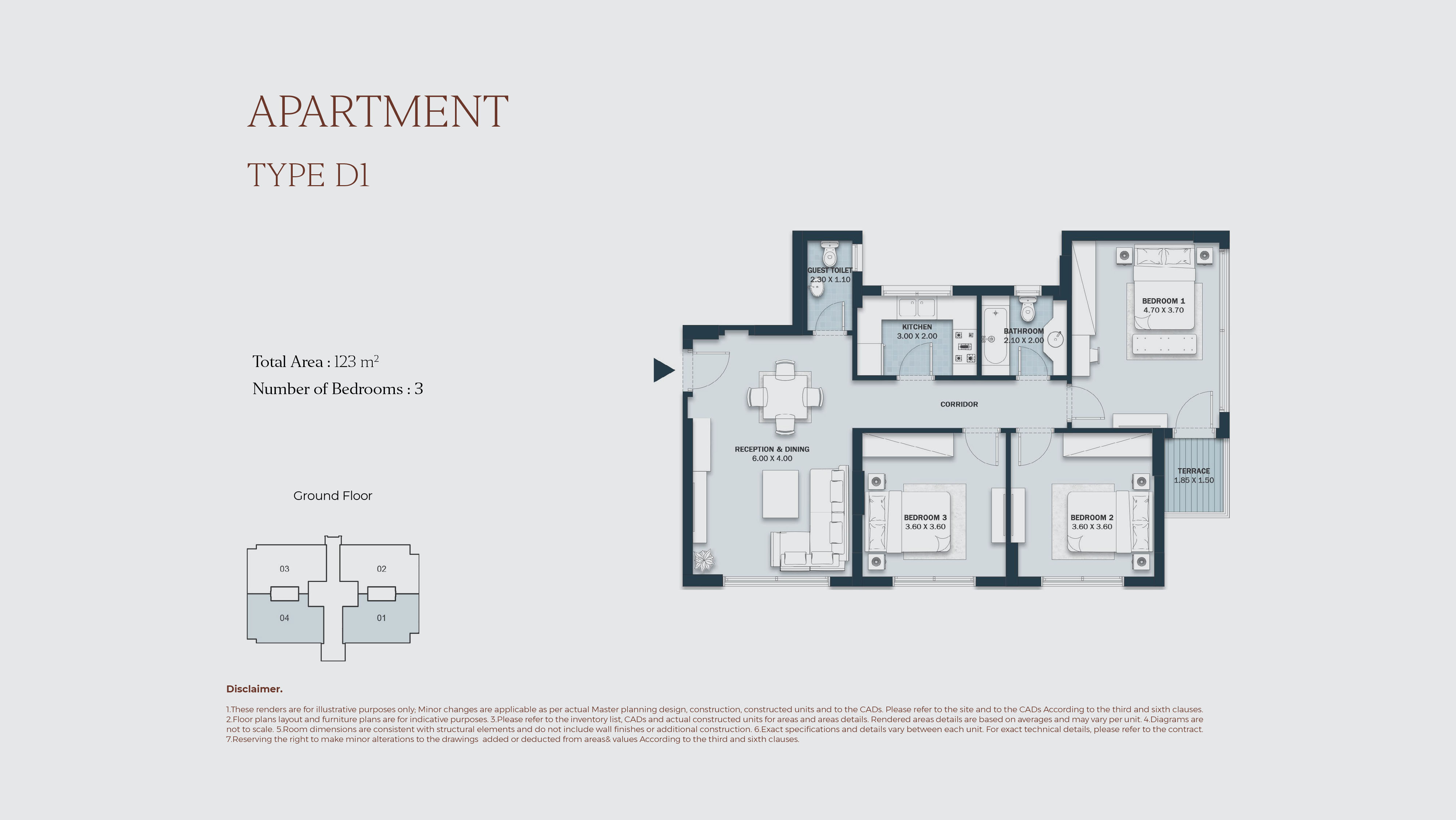 AlMaqsad Parkfloor plan