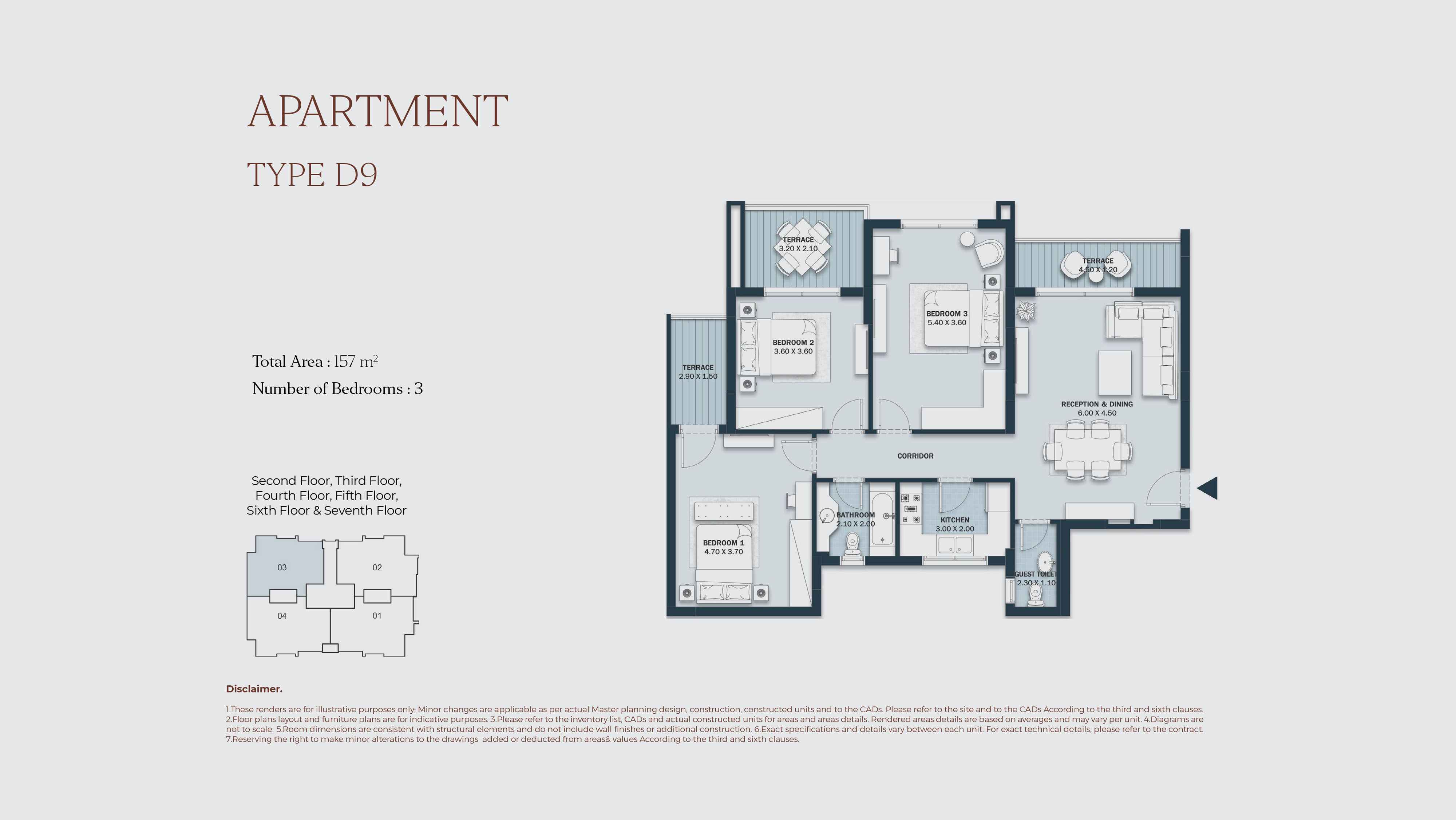 AlMaqsad Parkfloor plan