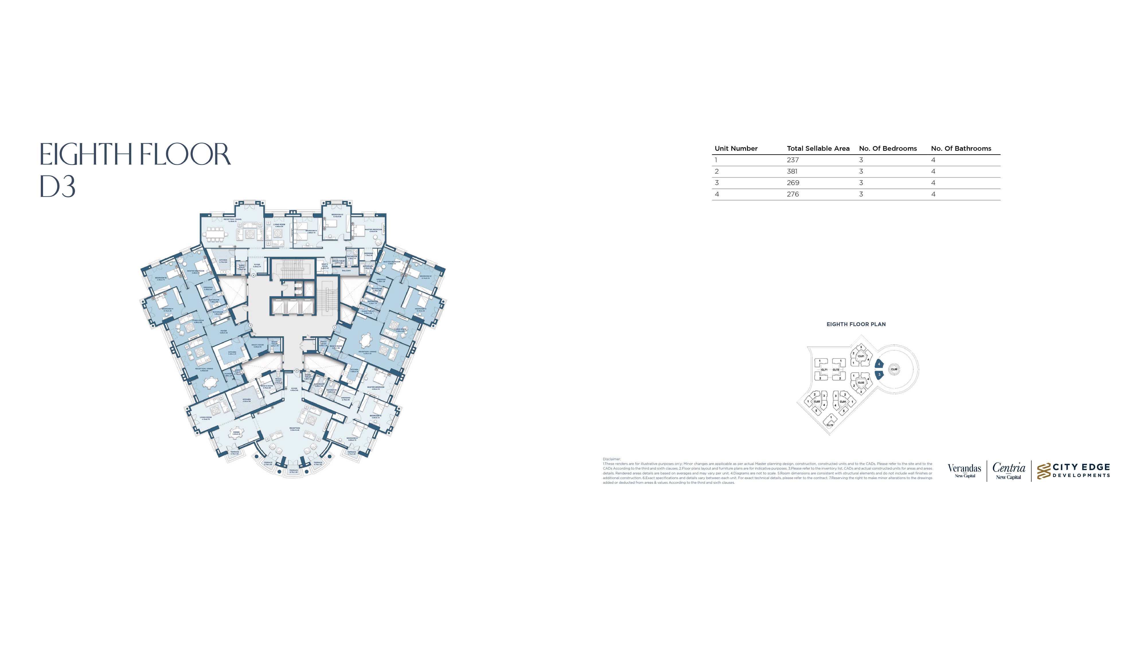 Centriafloor plan