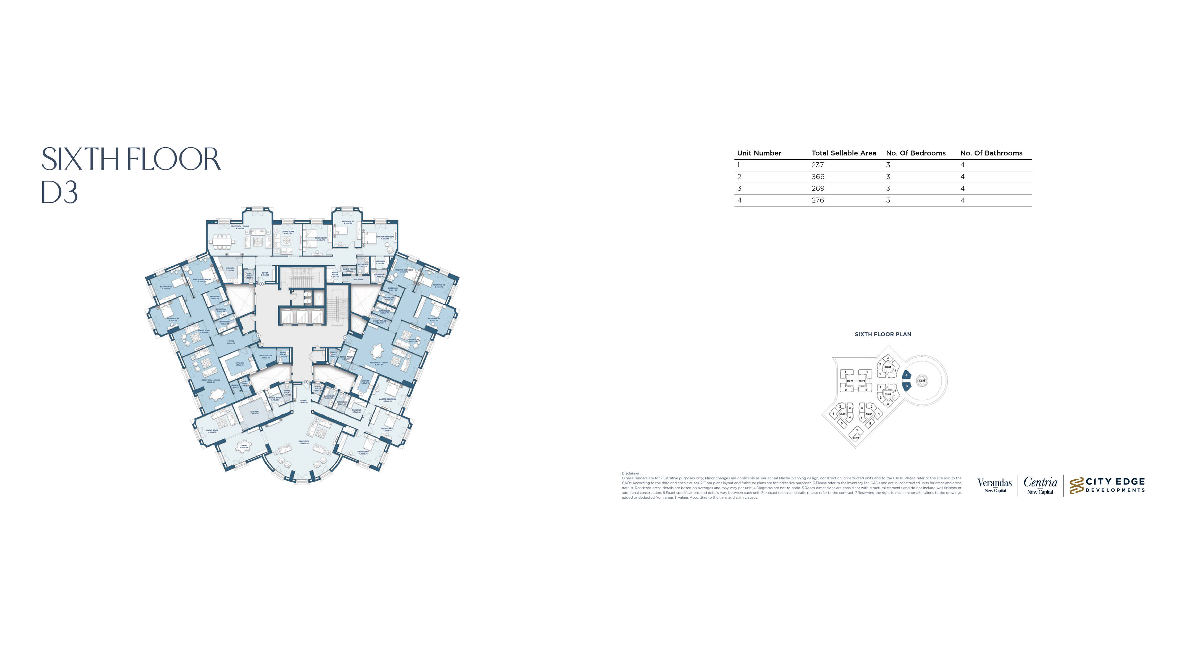 Centriafloor plan