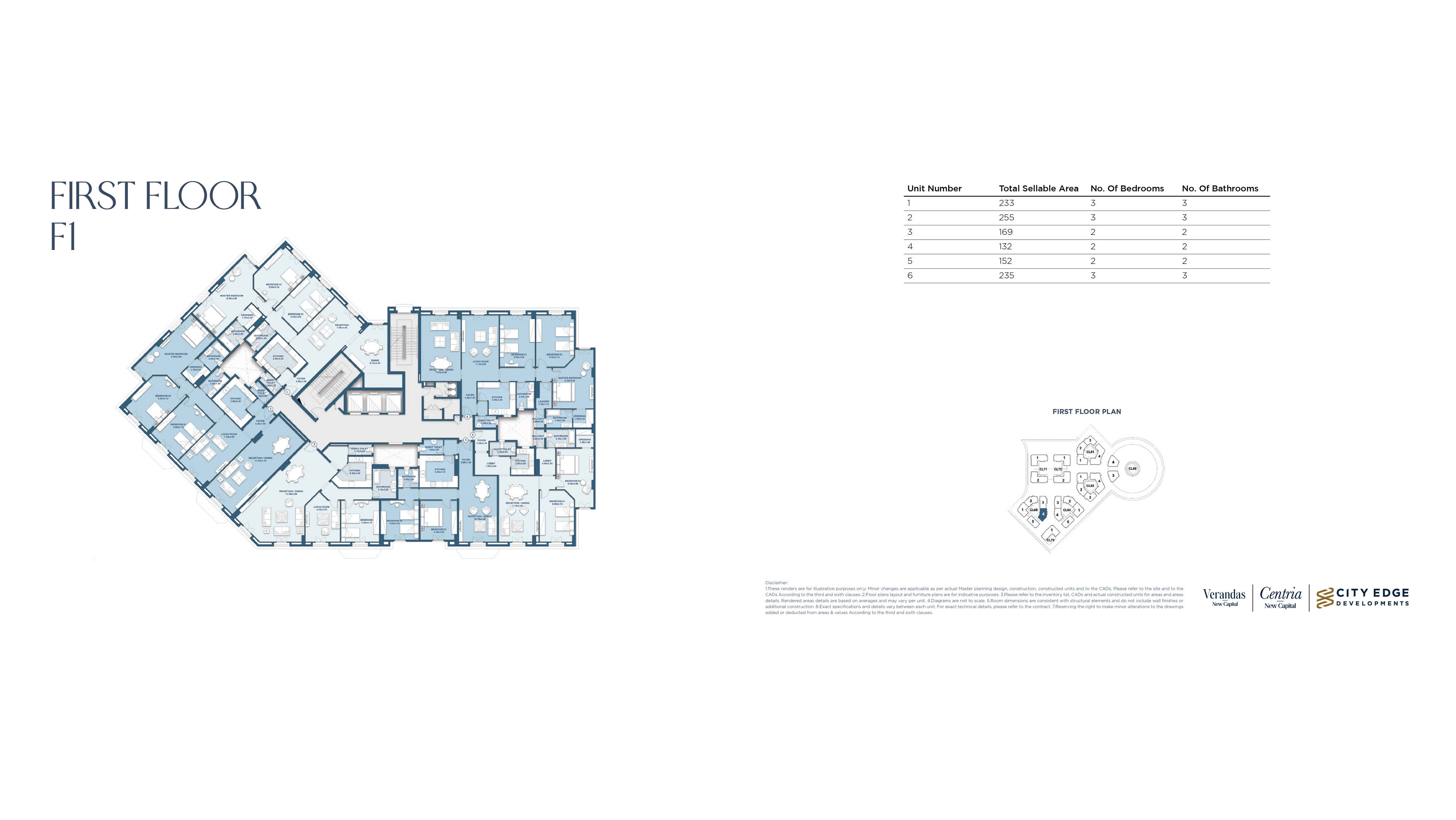 Centriafloor plan