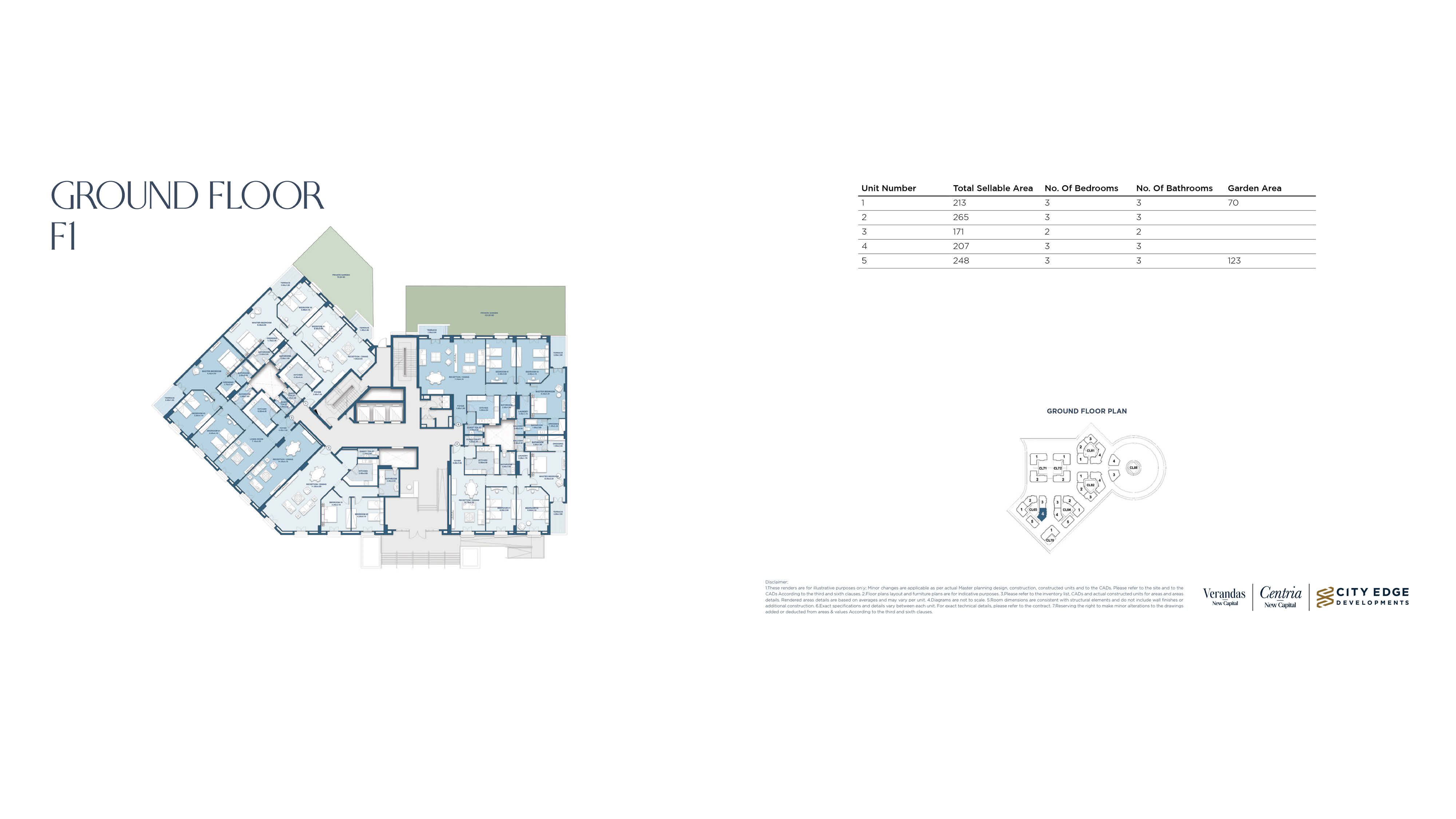 Centriafloor plan