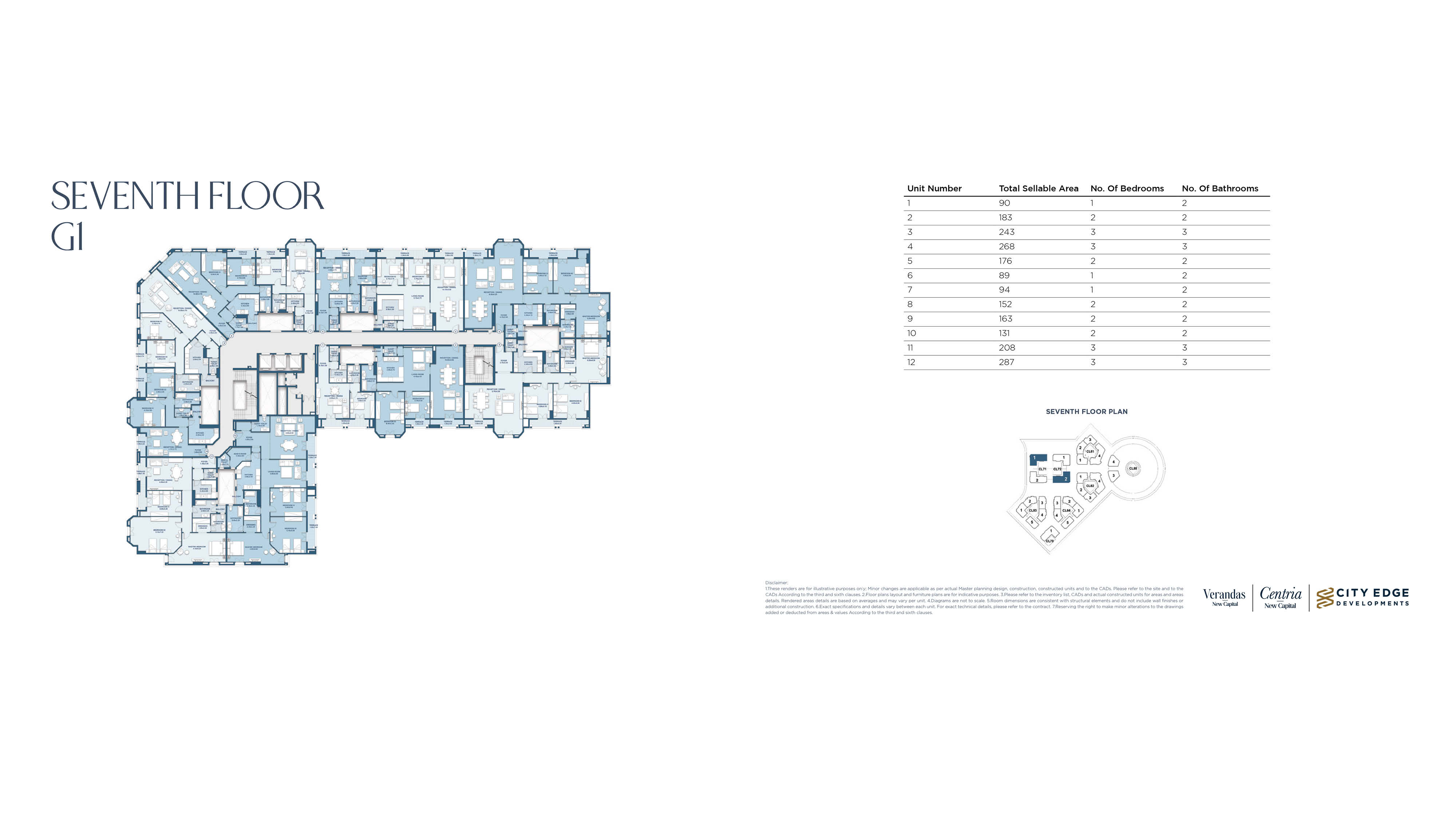 Centriafloor plan