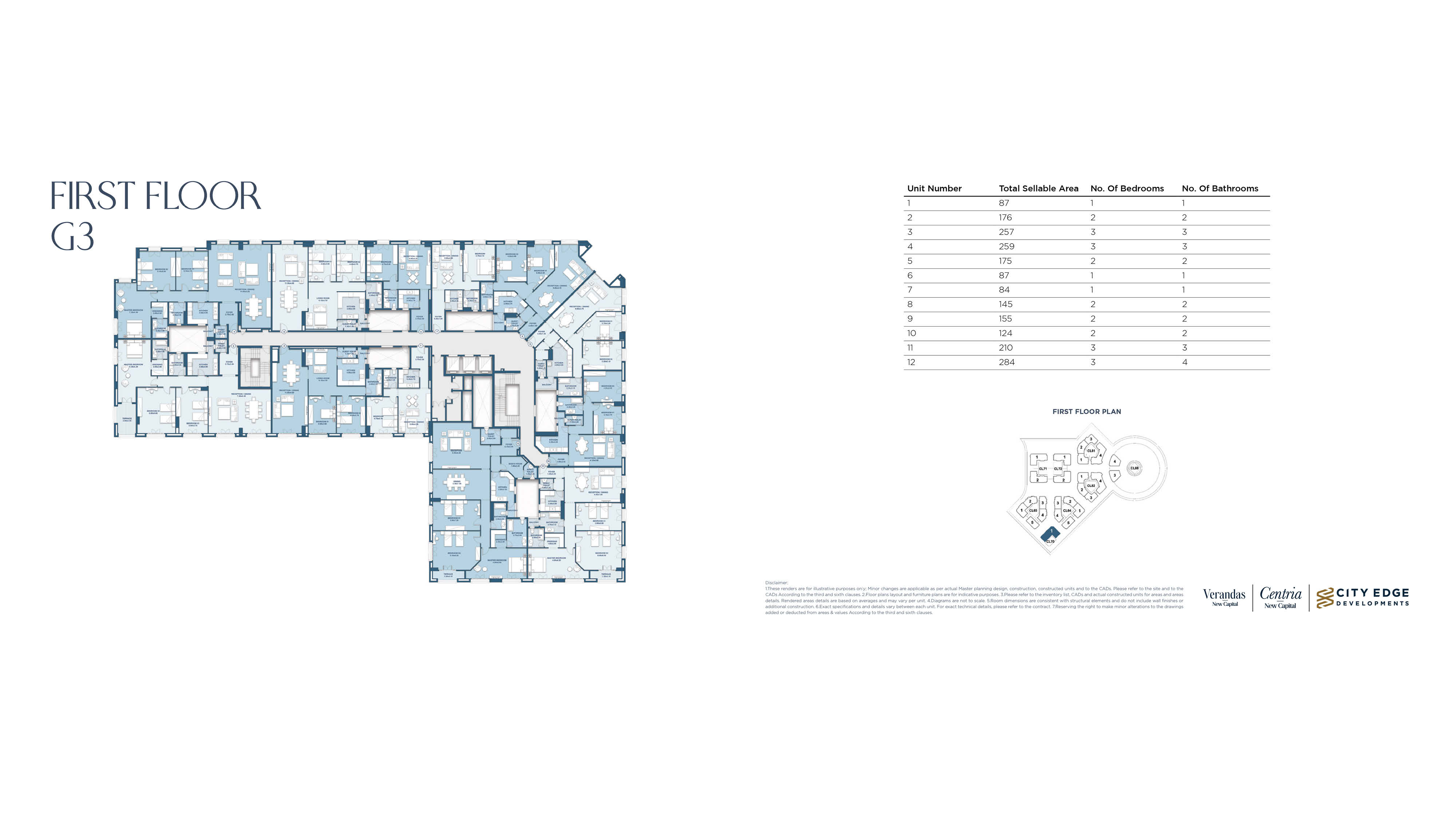 Centriafloor plan