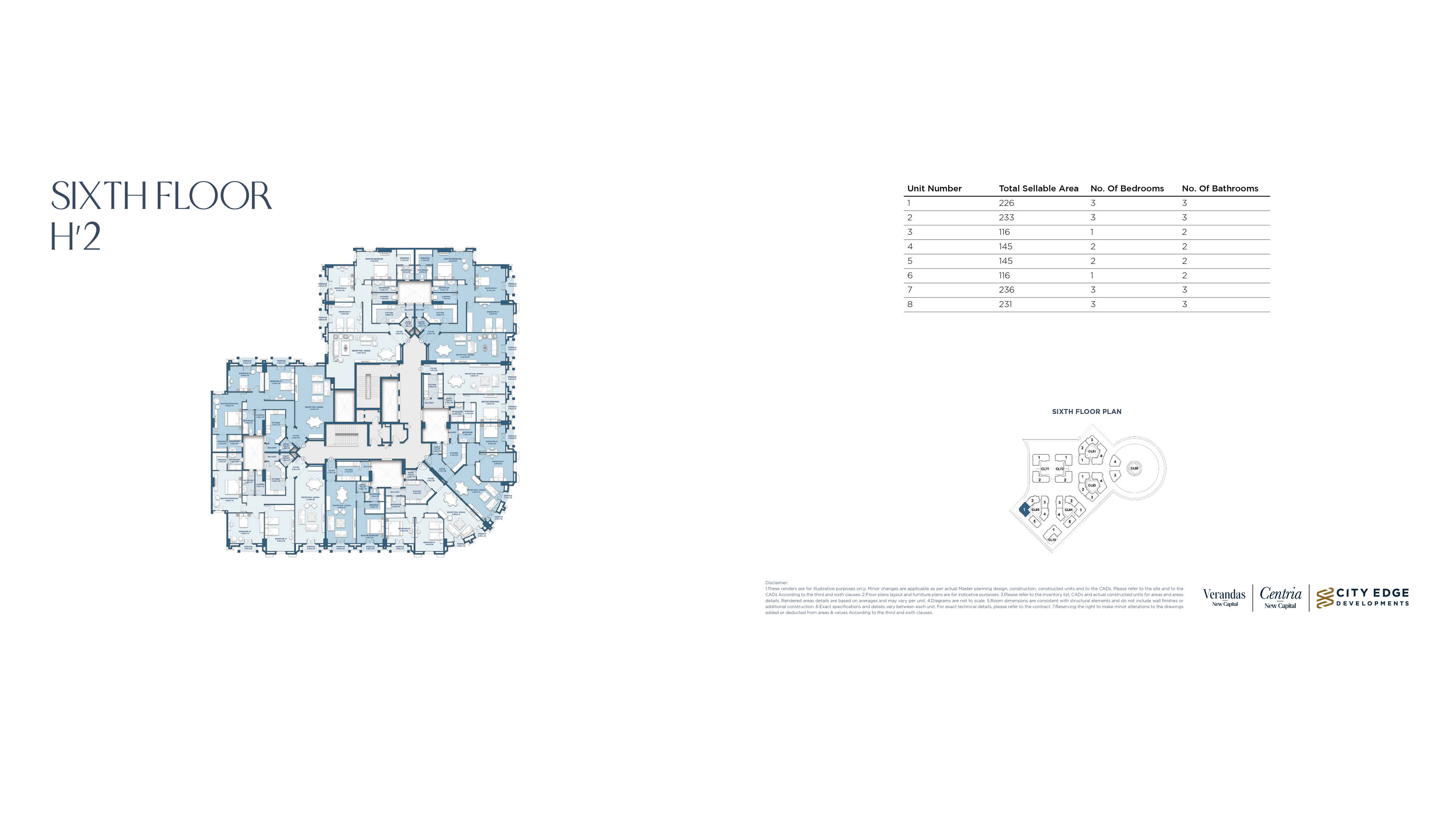 Centriafloor plan