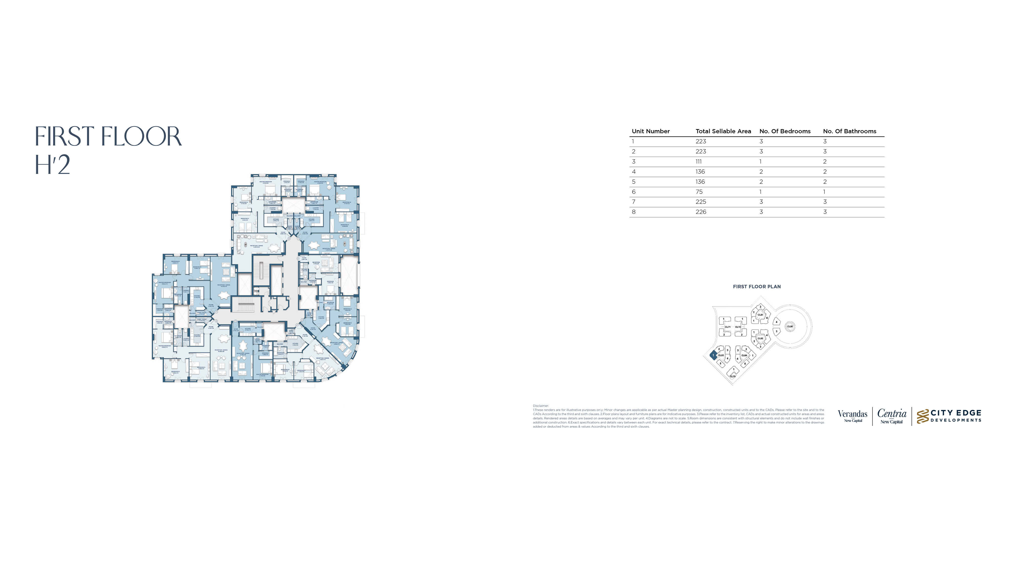 Centriafloor plan