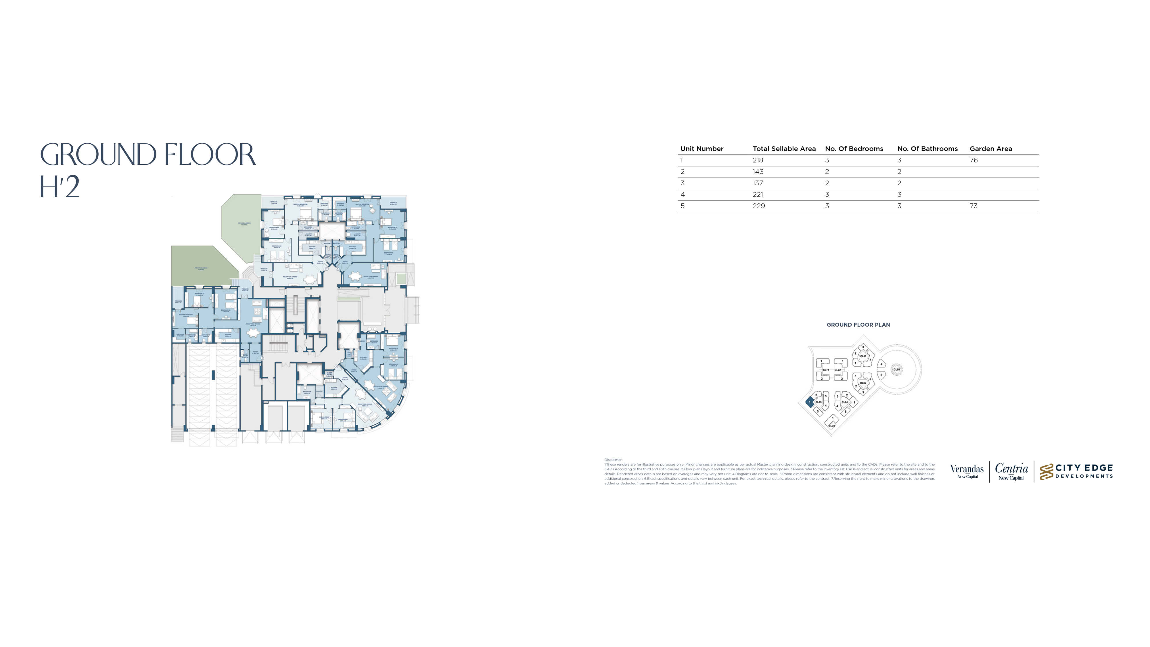 Centriafloor plan