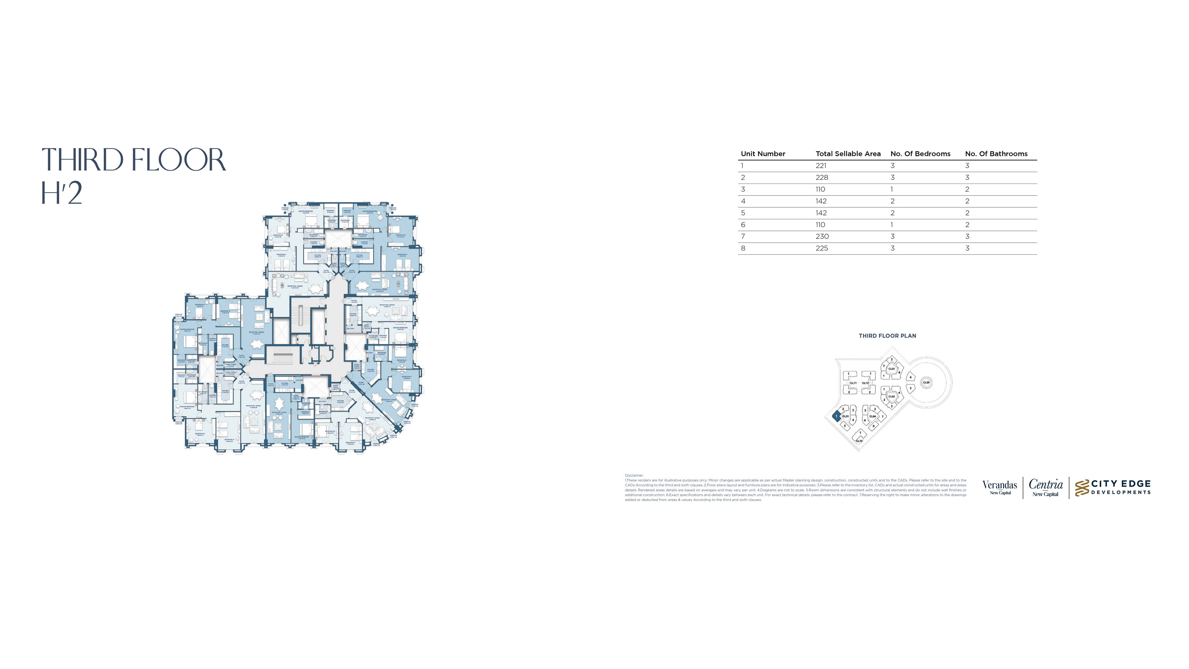 Centriafloor plan