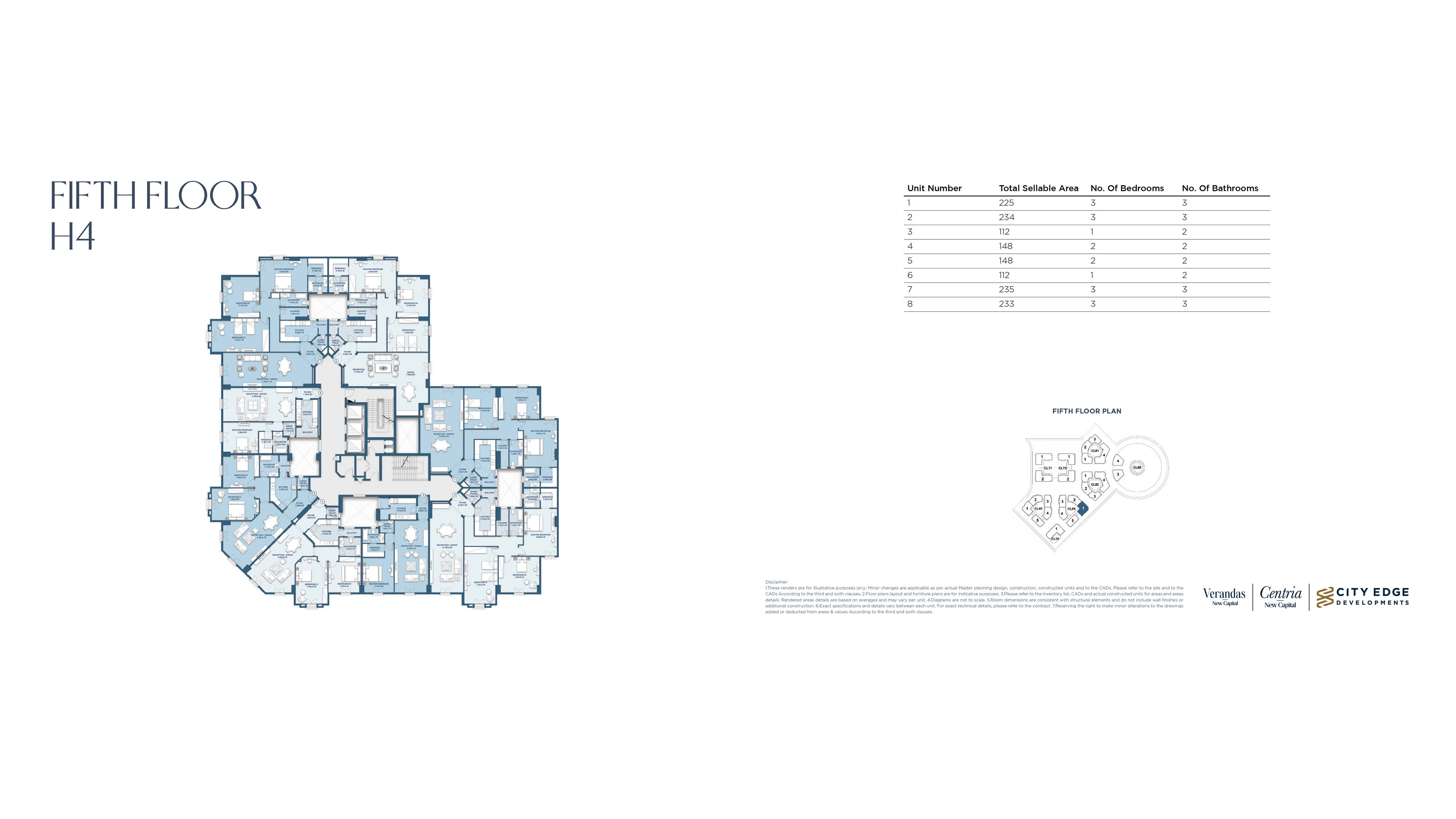 Centriafloor plan