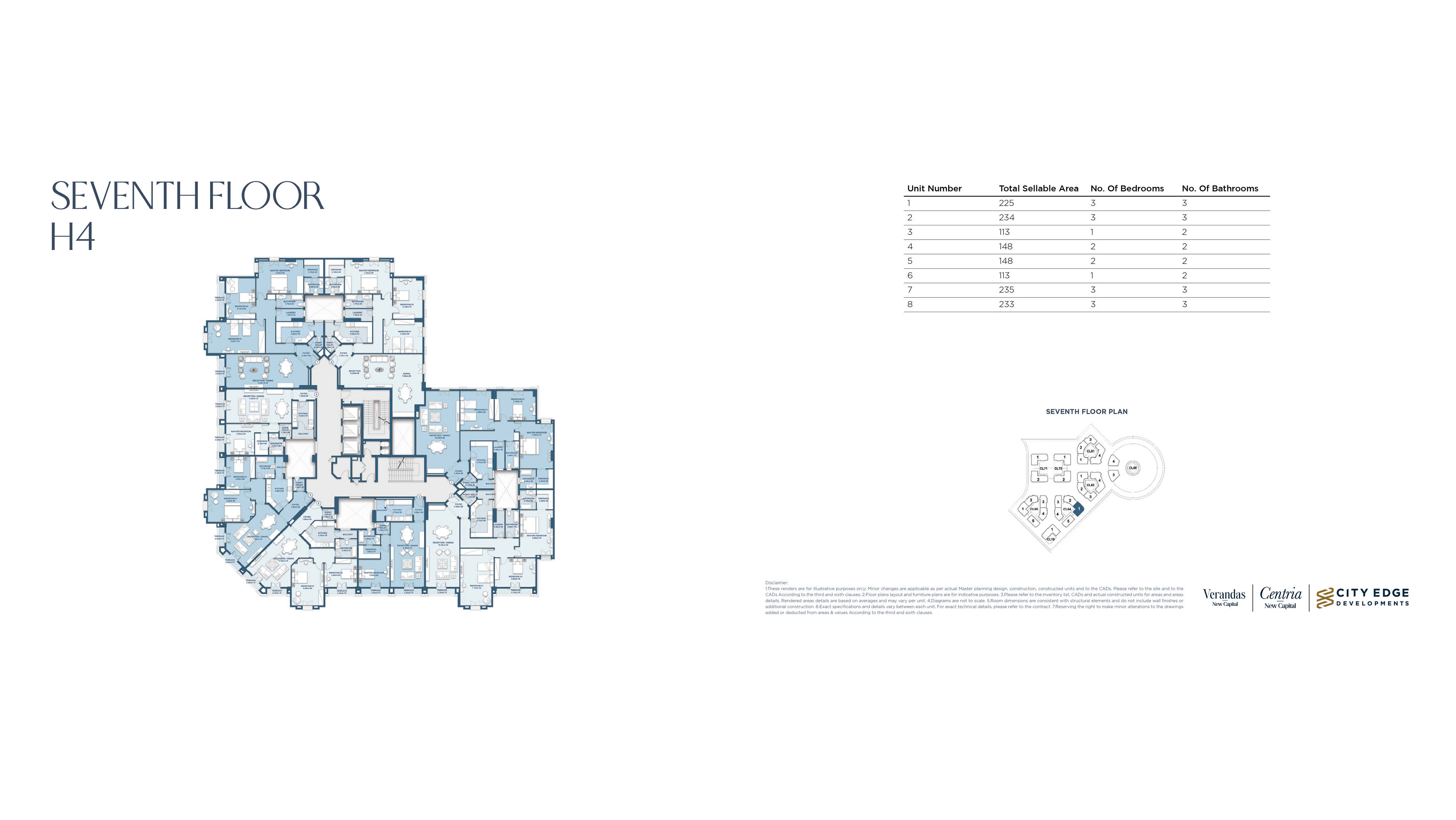 Centriafloor plan