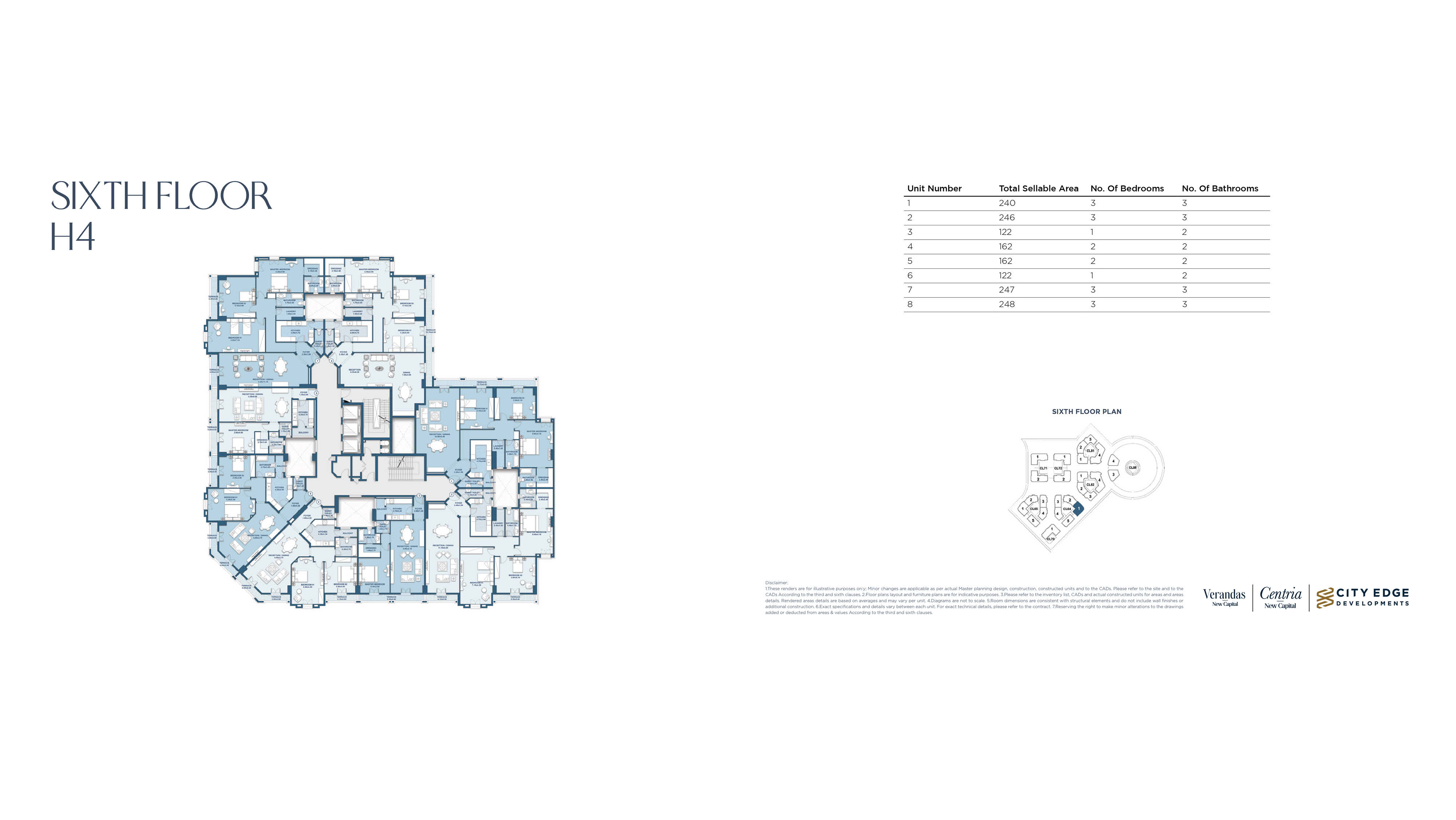 Centriafloor plan