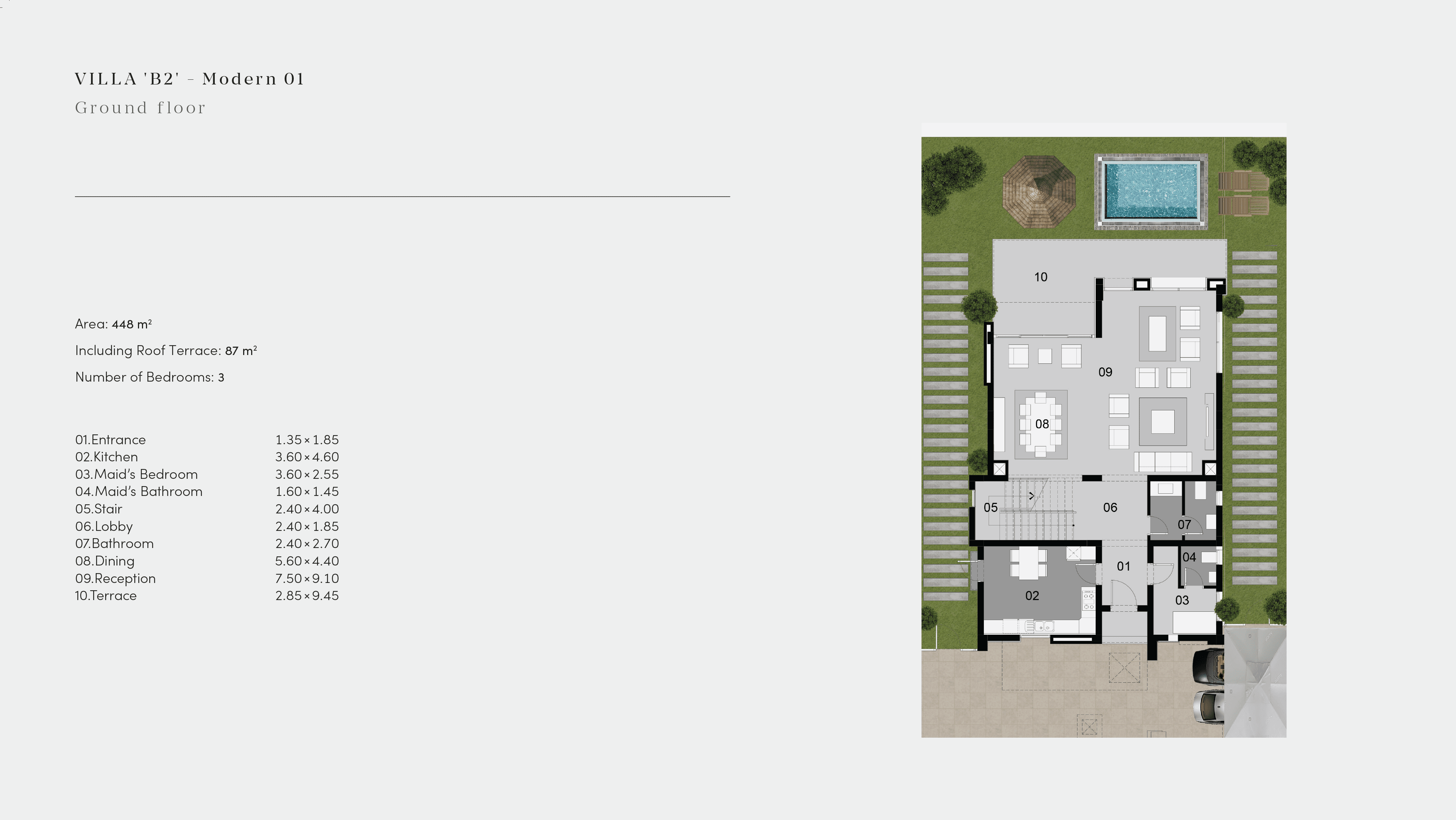 AlMaqsad Villasfloor plan