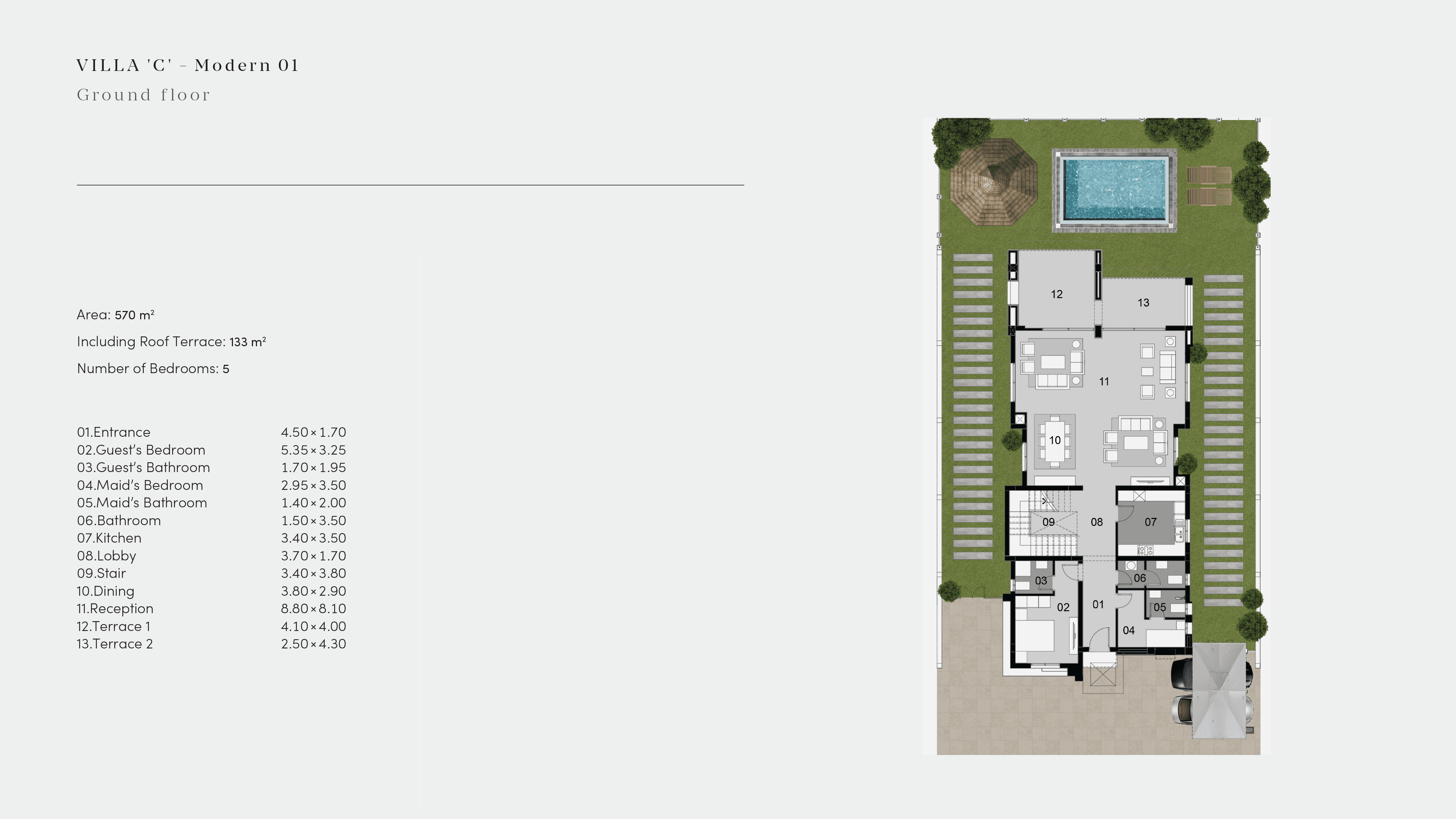 AlMaqsad Villasfloor plan