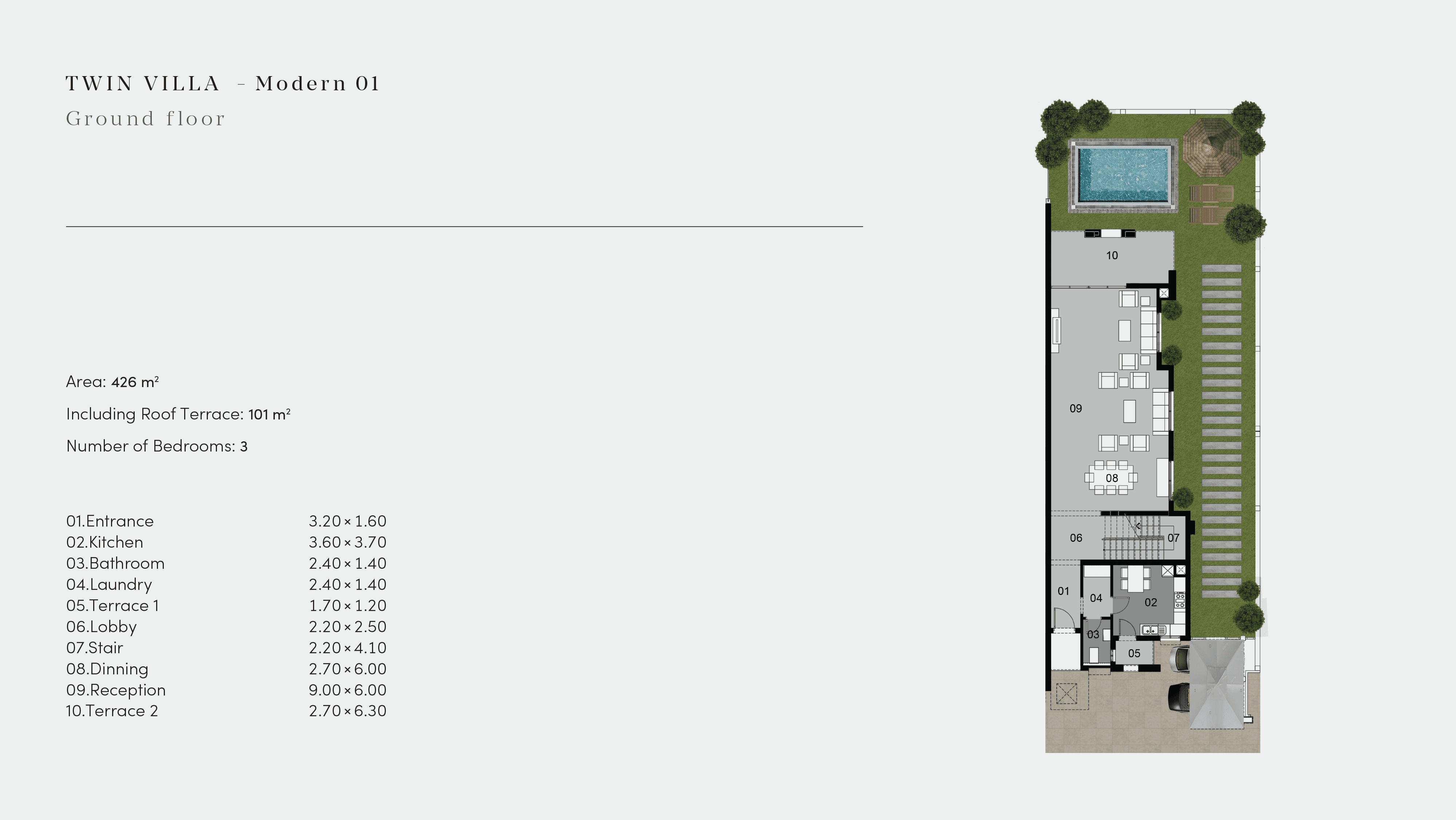 AlMaqsad Villasfloor plan