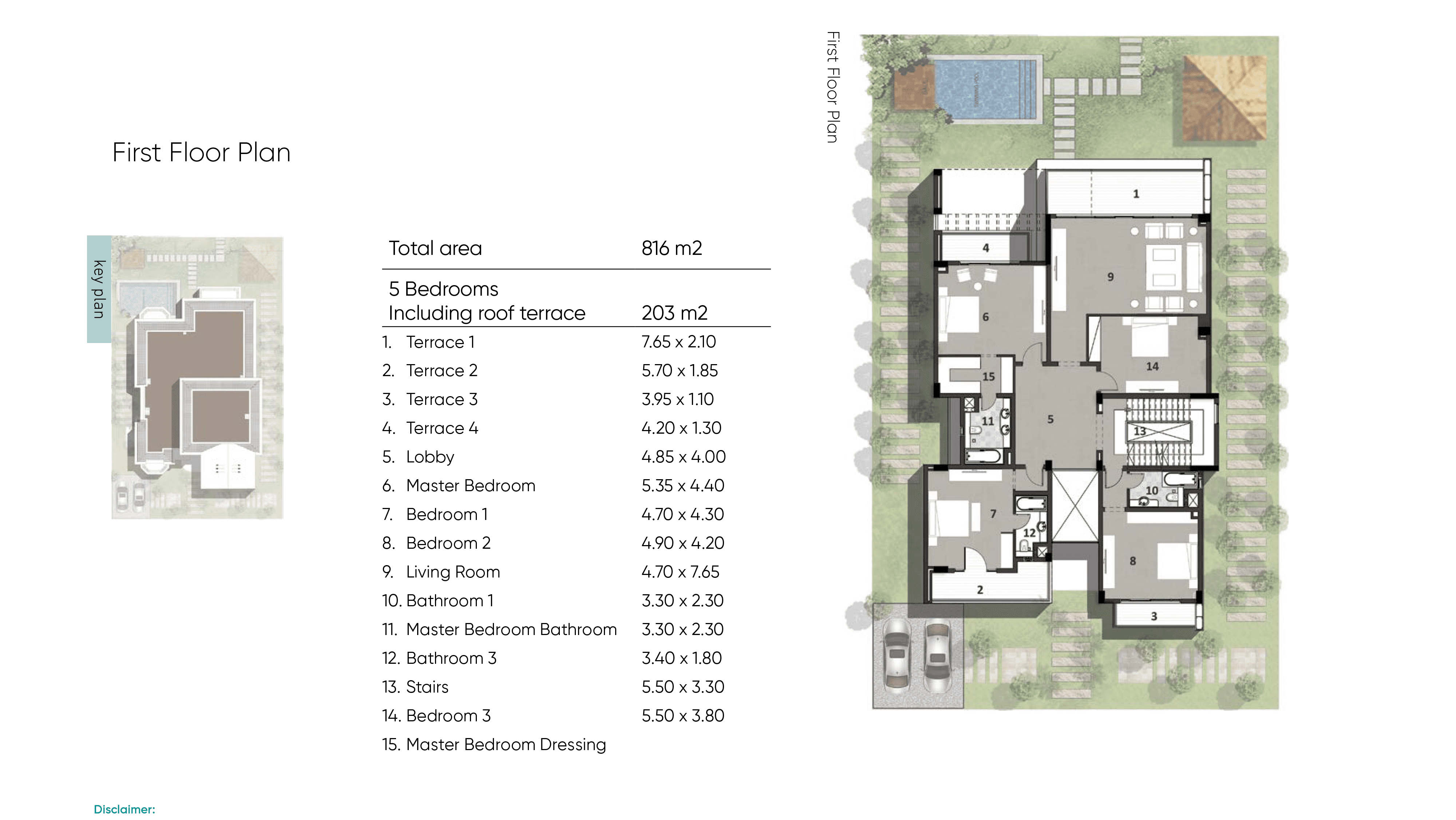 Zahyafloor plan