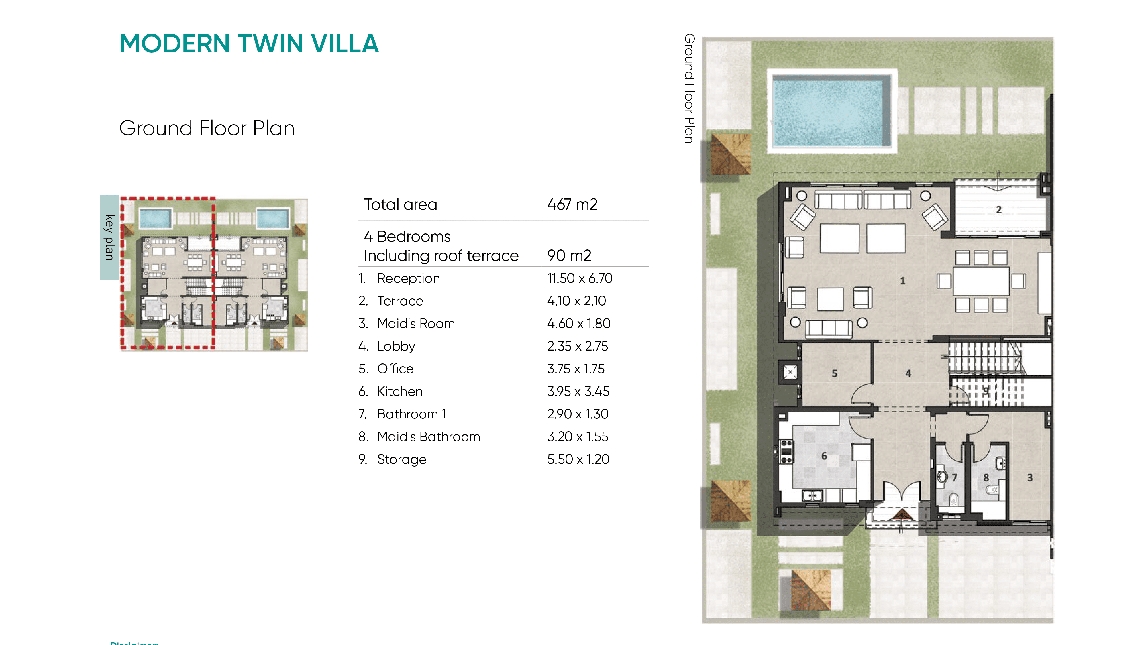 Zahyafloor plan