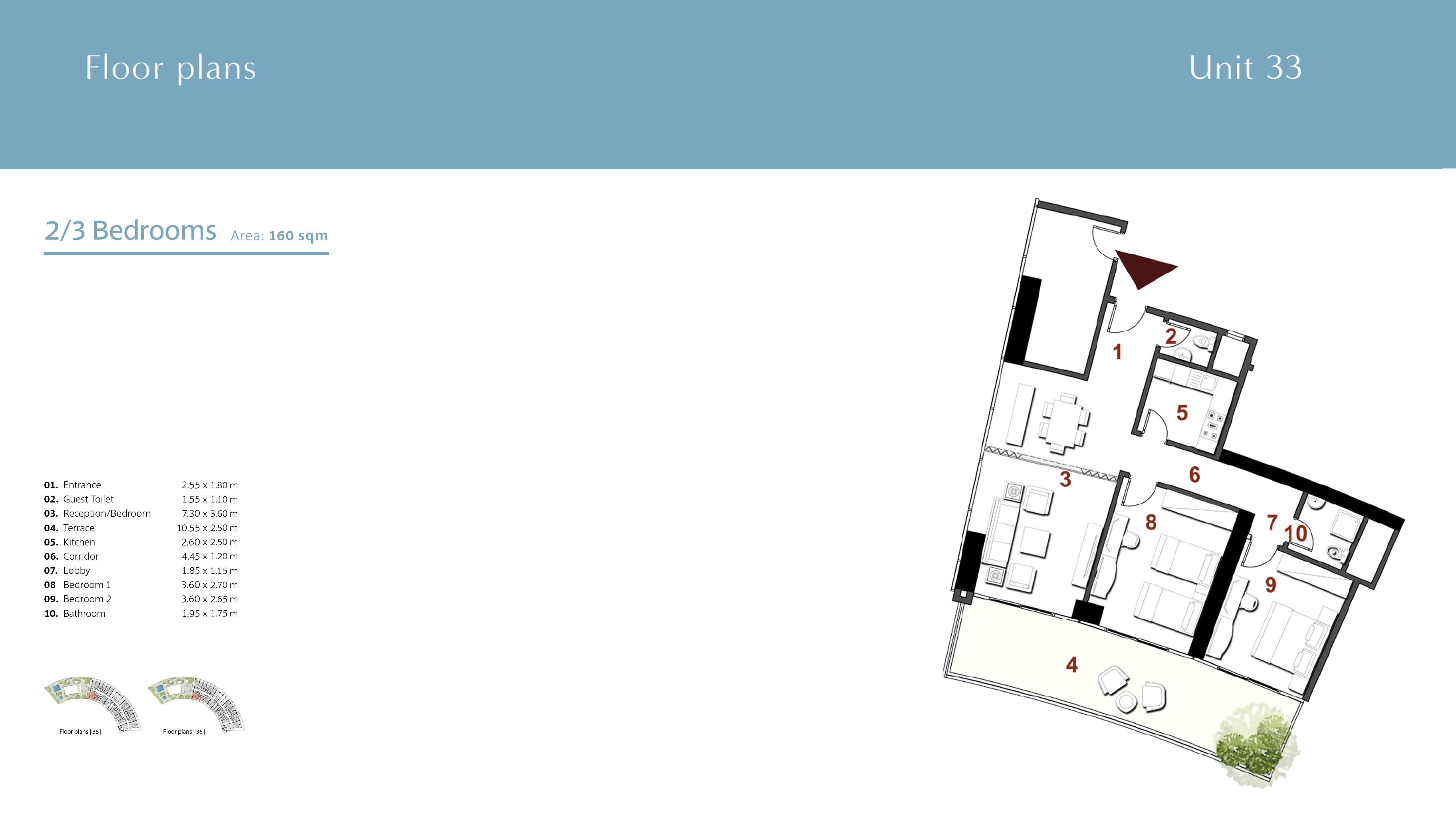 The Gate Towersfloor plan